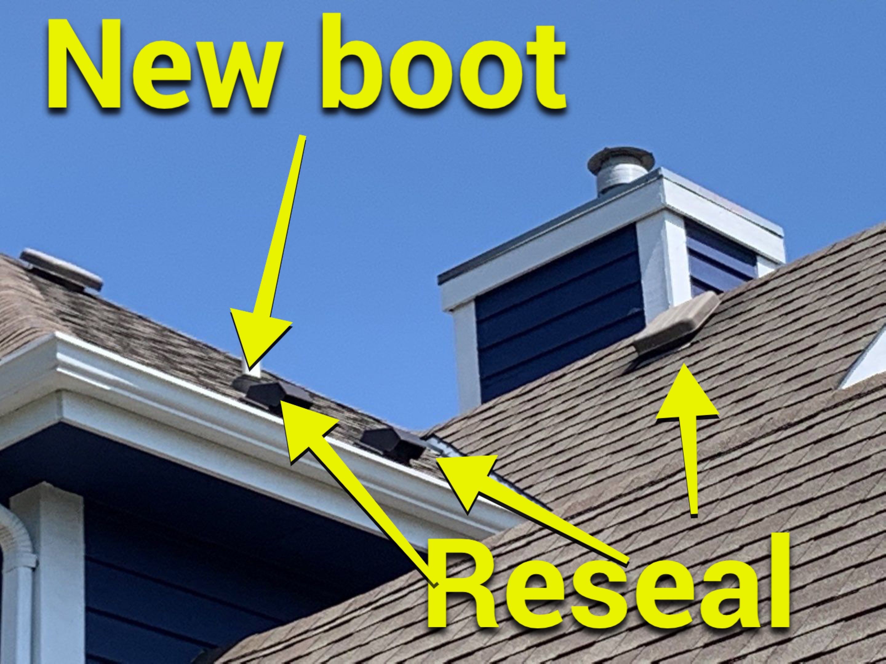 Saved the life of another roof.  Don’t Prematurely Replace Your Roof.  by Save My Roof,LLC