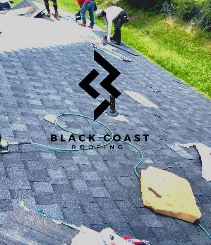 Residential Roofing Installation using TAMKO Heritage Shingles by Black Coast Roofing