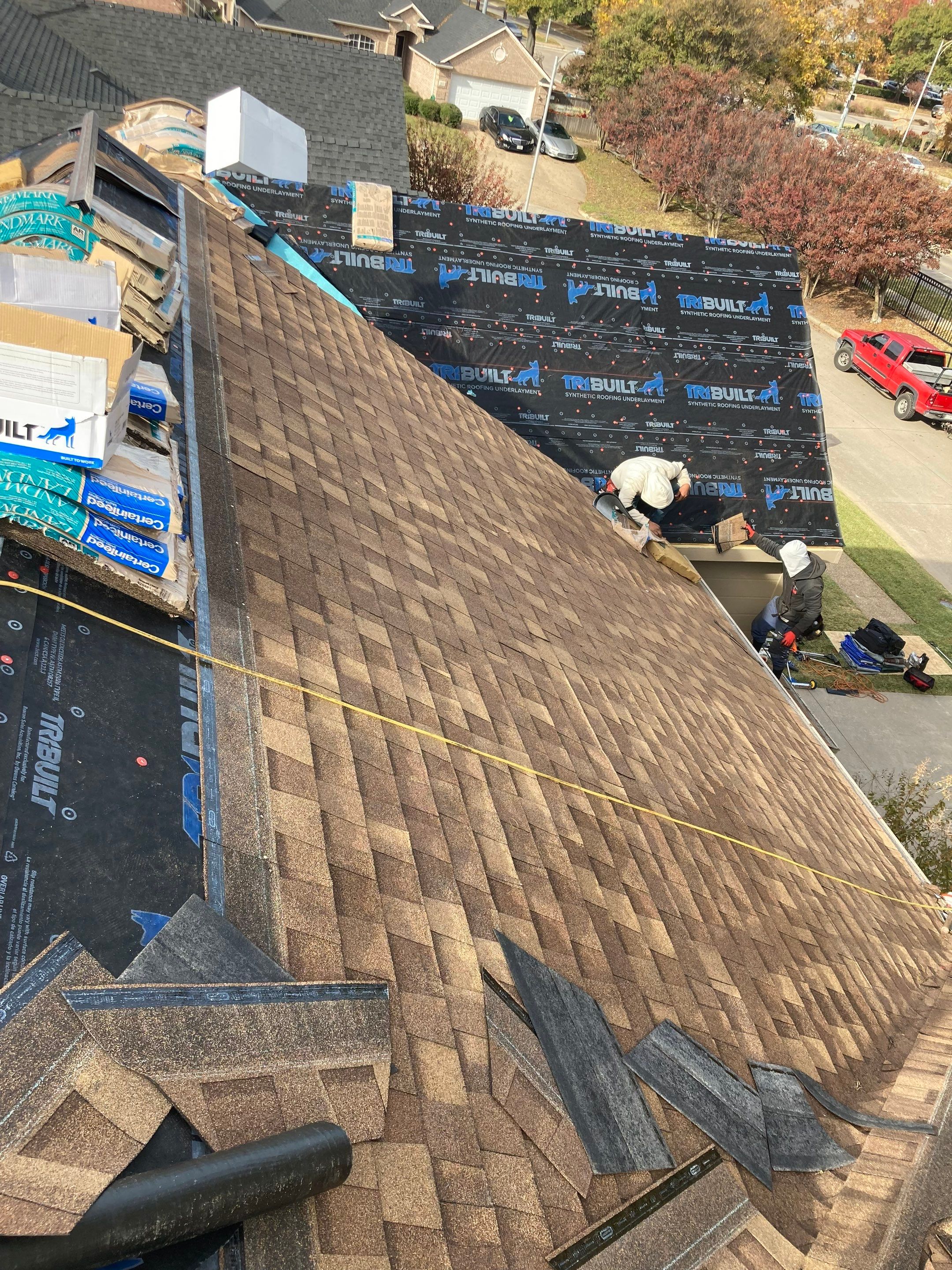 Project in Grand Prairie by Rhino Roofing and General Contracting, LLC