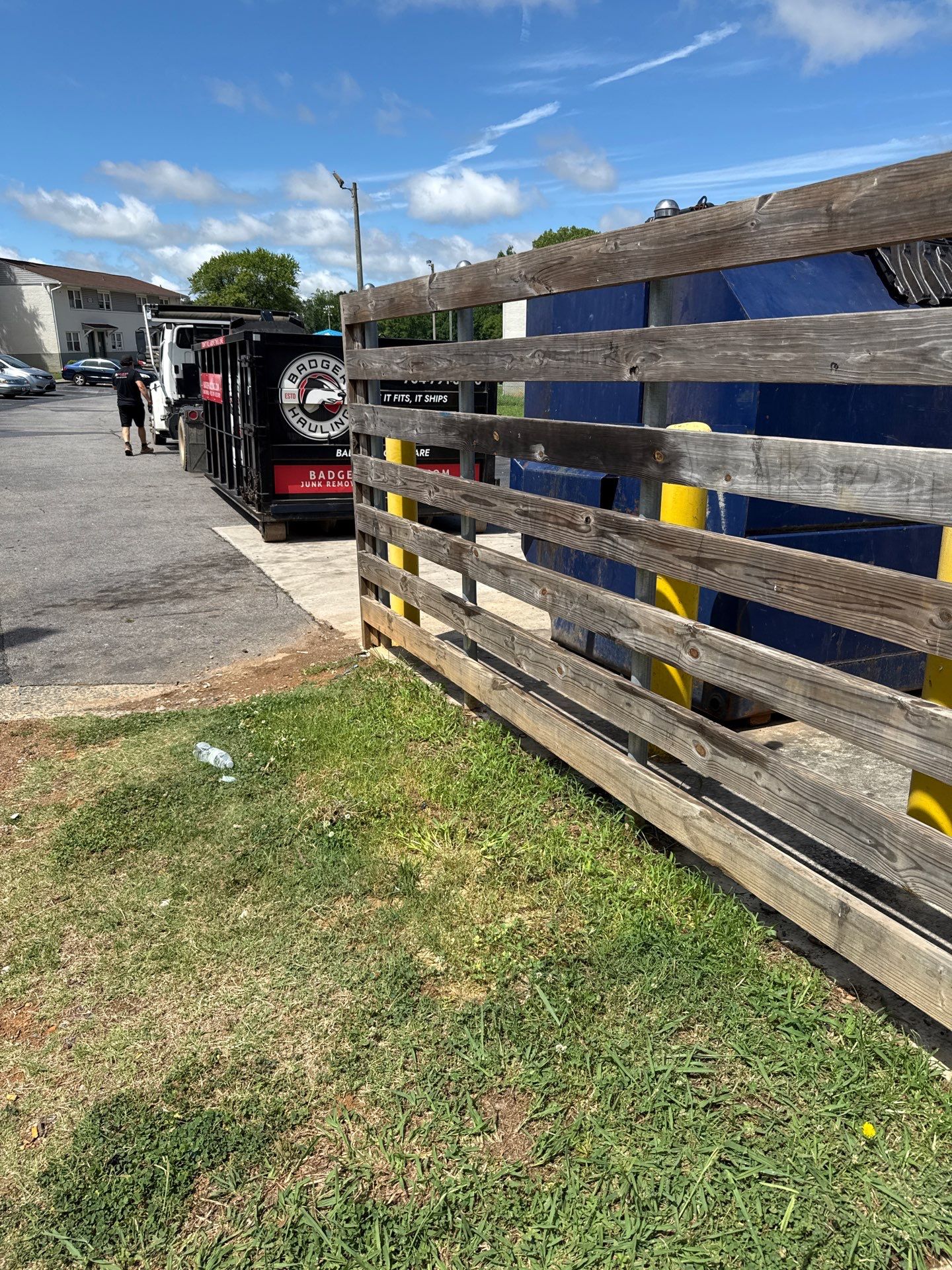 Monthly Apartment Clean Up by Badger Hauling