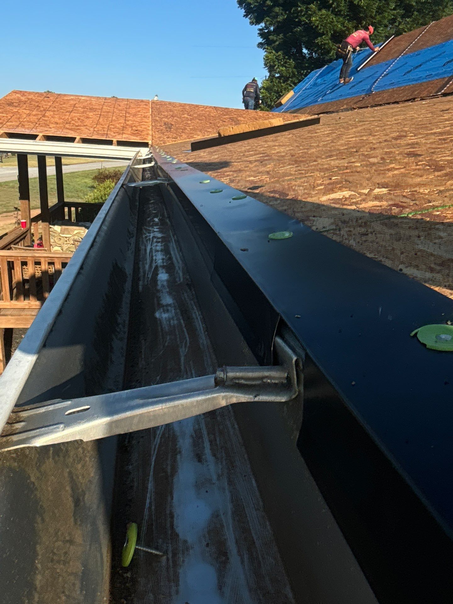 Half roof replacement  by Deerfield Roofing LLC