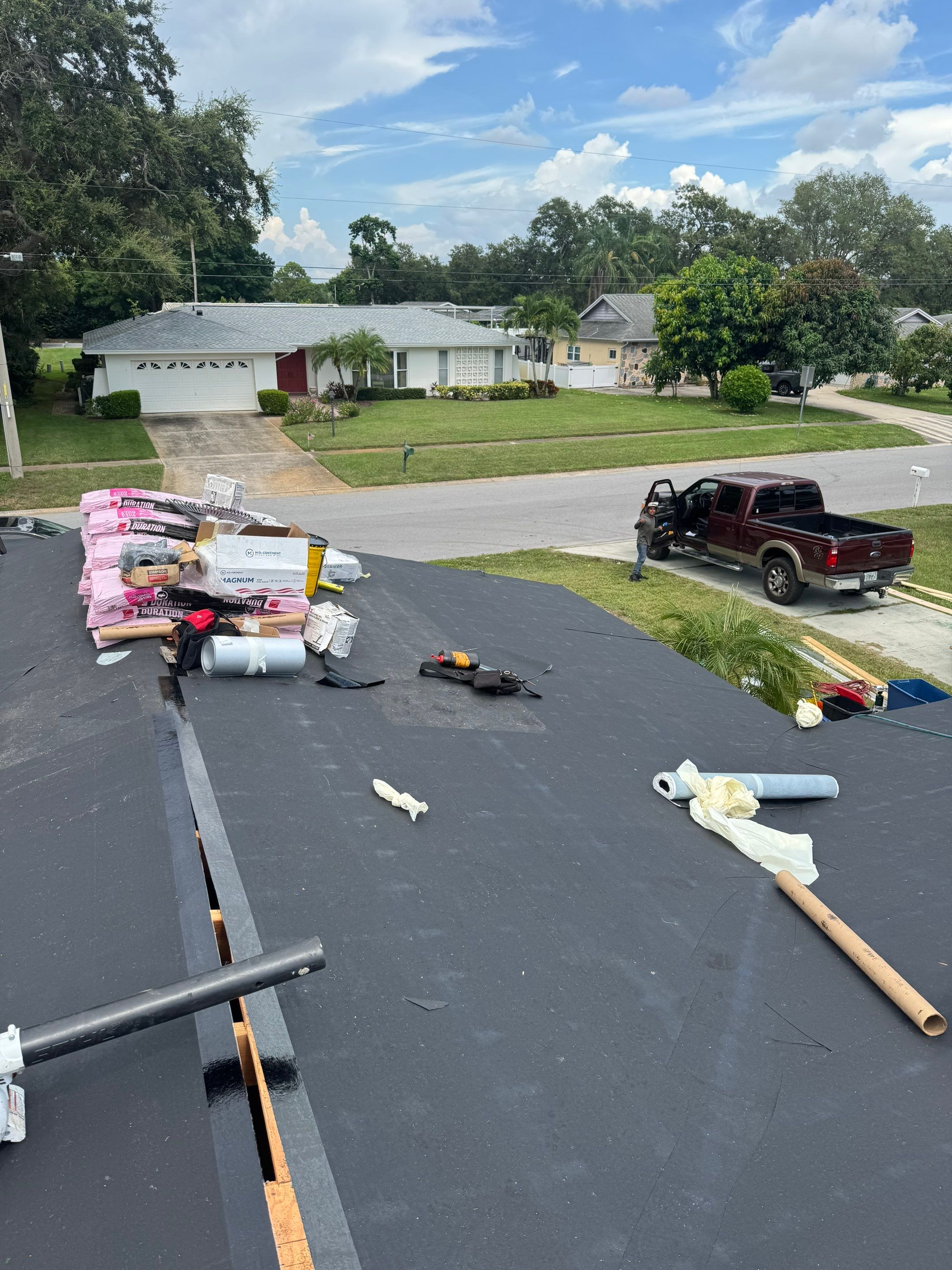 Project in Clearwater 33755 by Mitchell Roofing Company LLC 