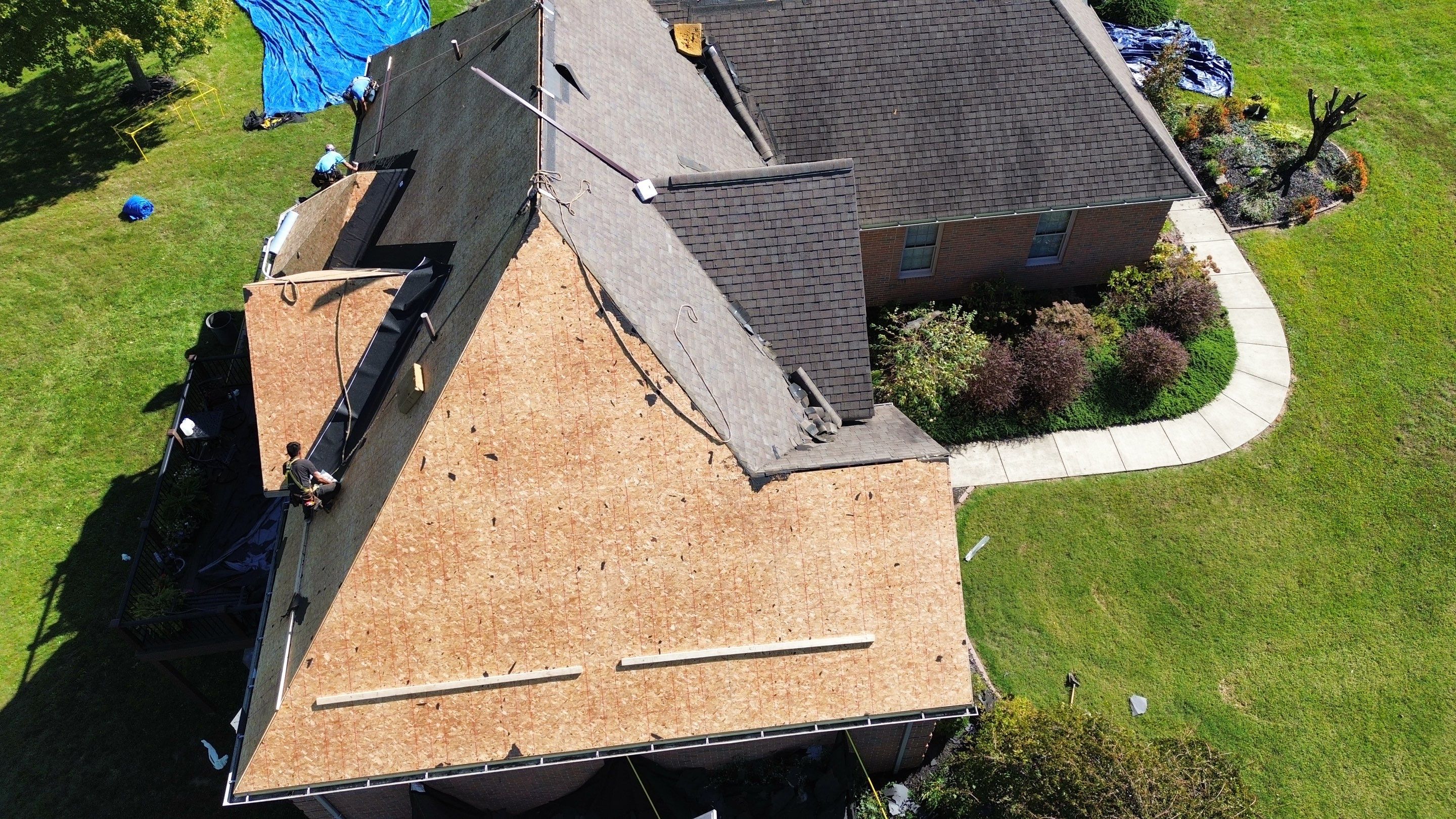Residential Roofing Installation using Timberline HDZ Shingles - Appalachian Sky by RoofX 
