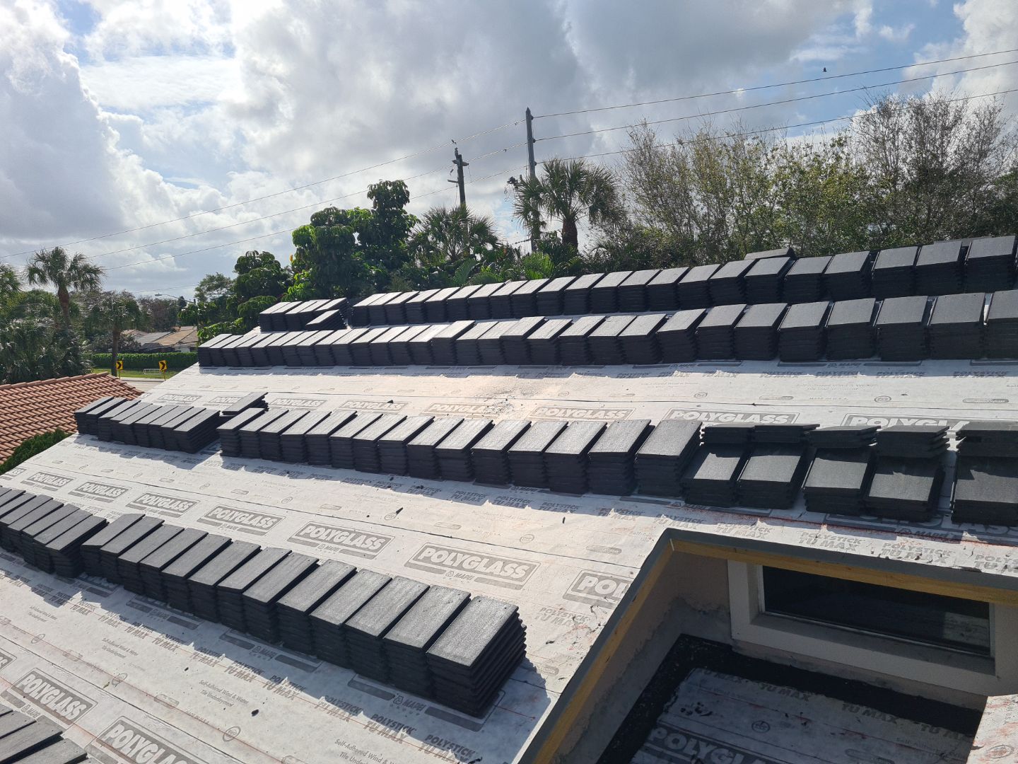 Residential Roofing Installation using Eagle Roofing Tile by BLUES BROTHERS ROOFING