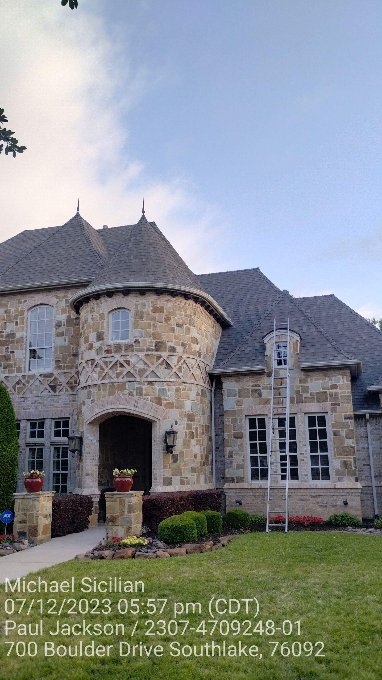 Project in Southlake by Zeus Exteriors