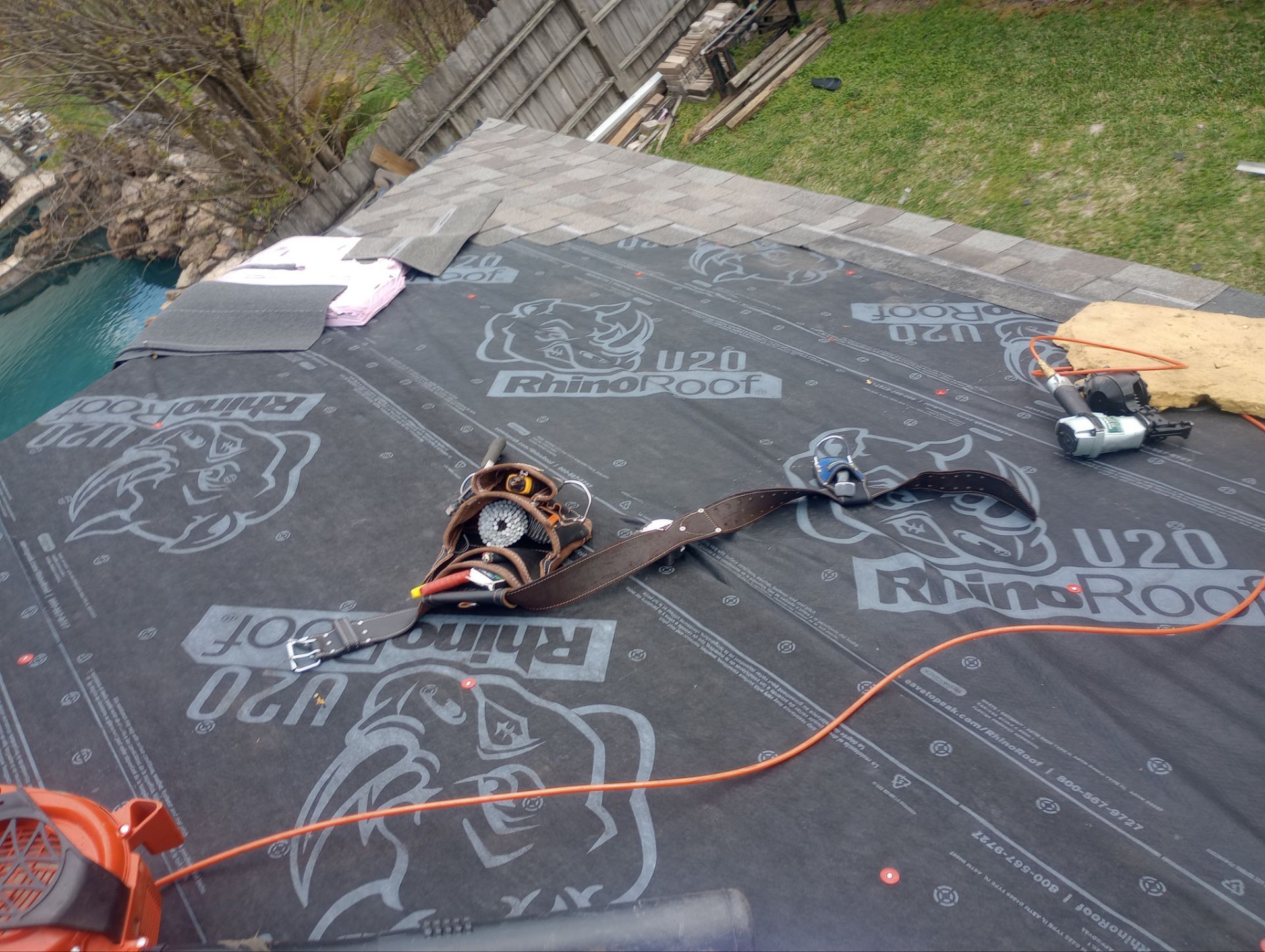 Residential Roofing Repair using Owen's Corning Duration (Lifetime) Shingles by Roof Repair Company