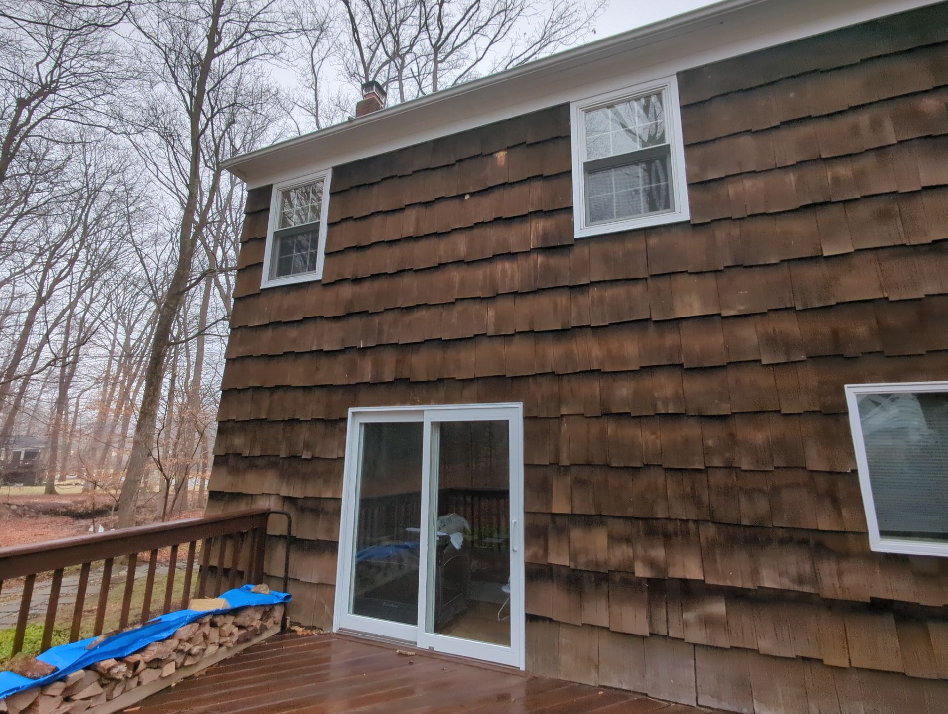 CertainTeed CERTAplank S7 Vinyl Siding — Midnight Blue by Maven Roofing & Exteriors LLC