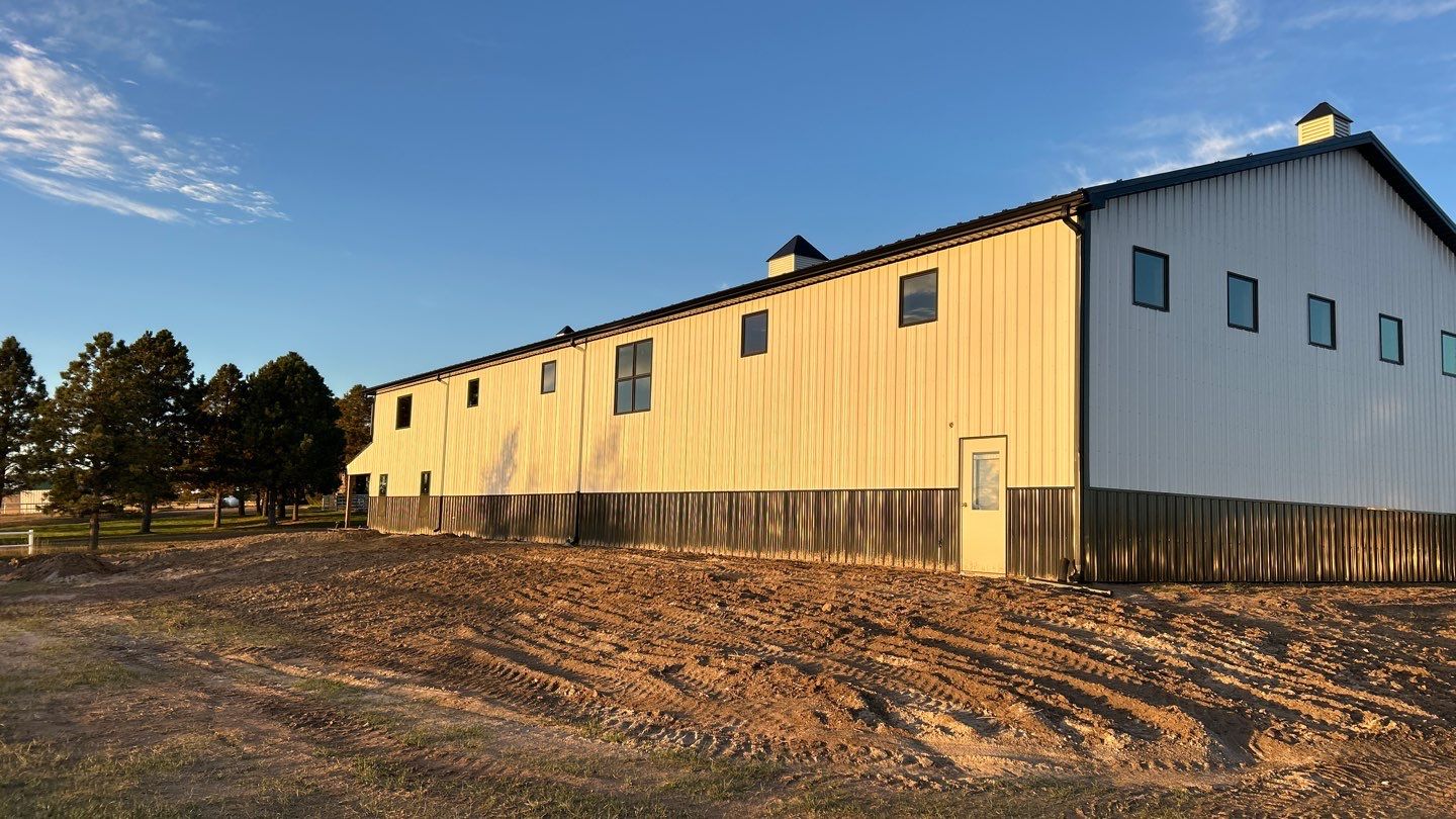 115'X50'X17' Shop  by Prism Builds