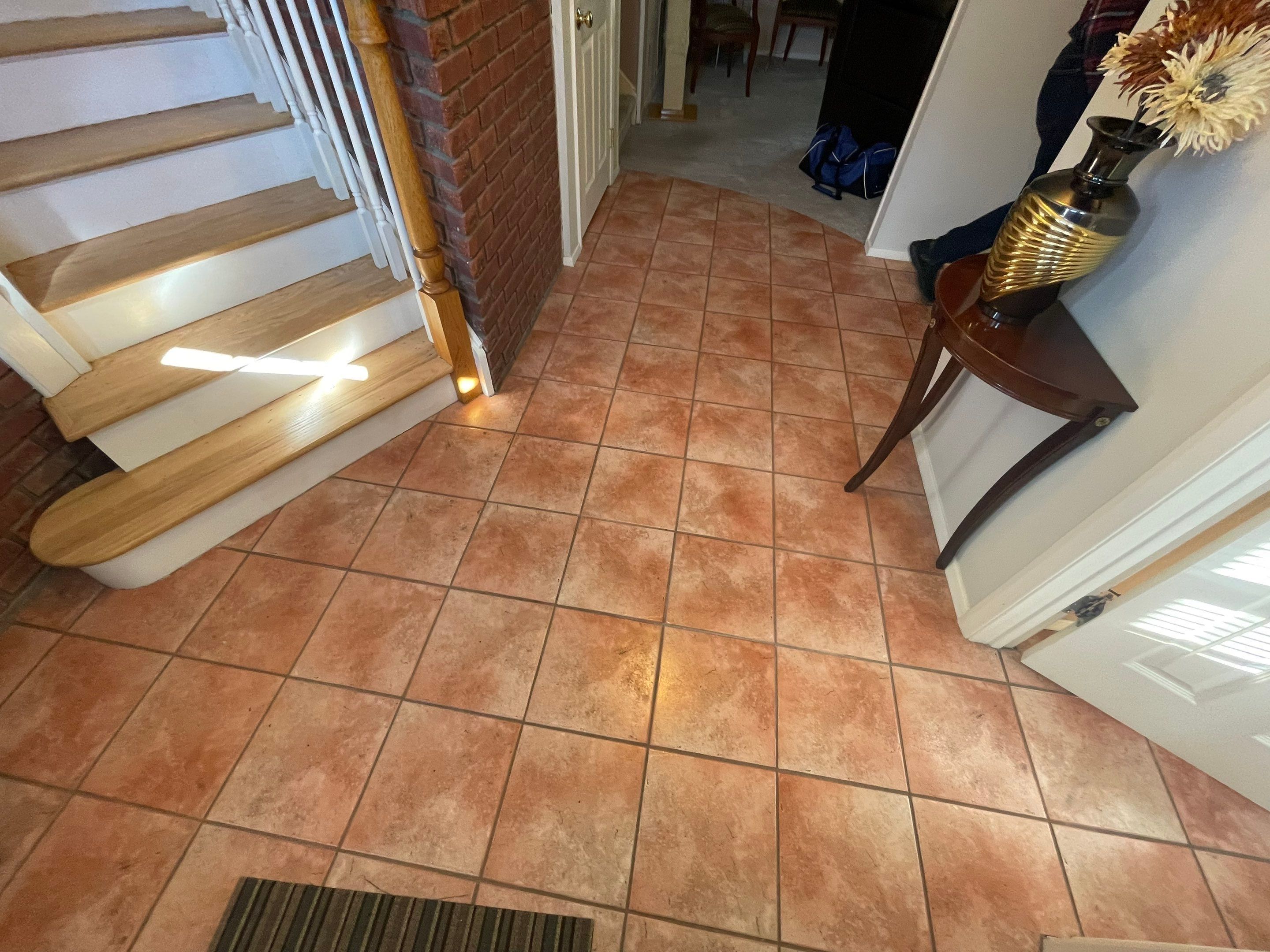 Family Room Remodel using Tile by Home Concepts Construction