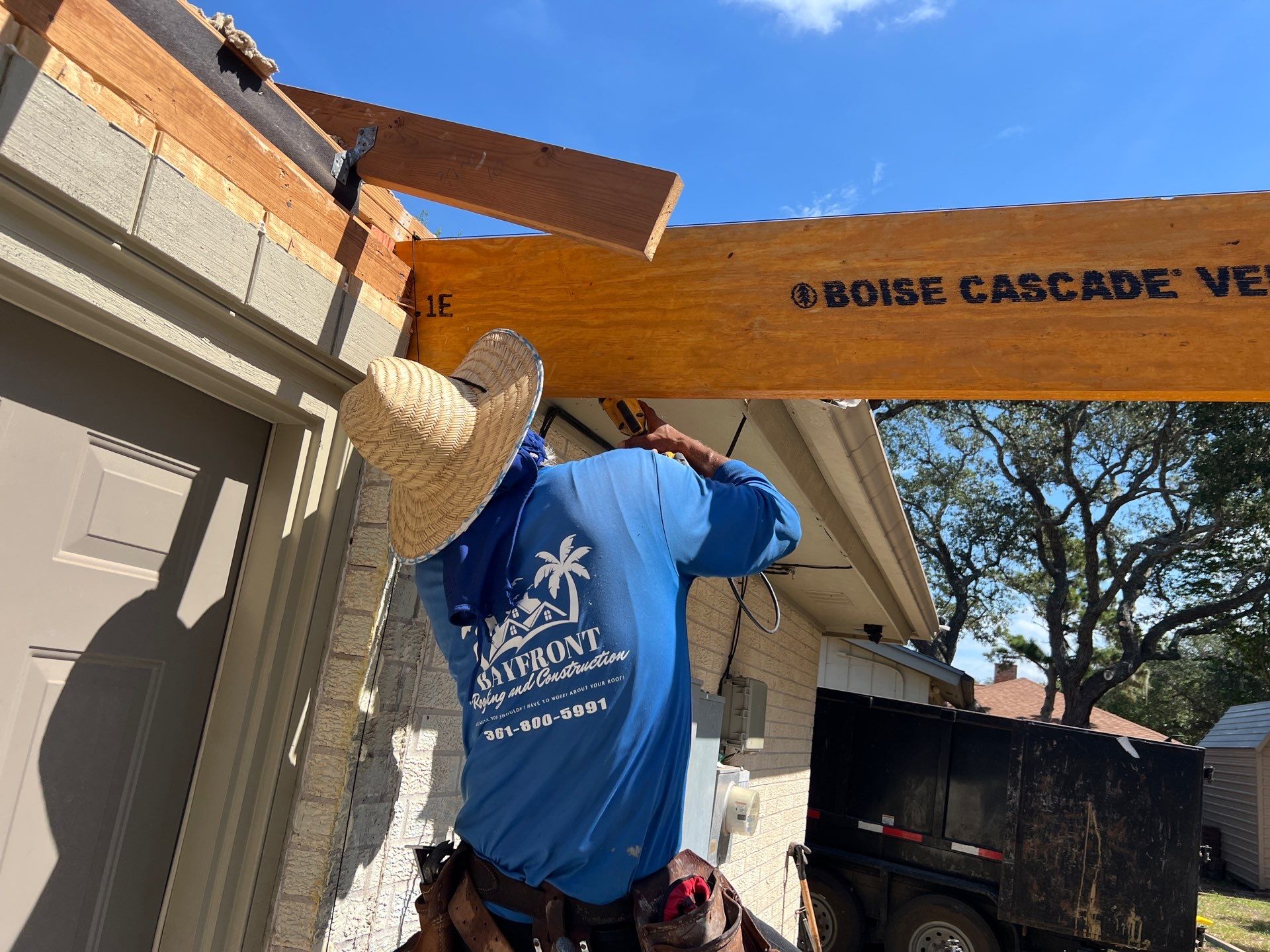 Patio? We got you Covered! by Bayfront Roofing and Construction