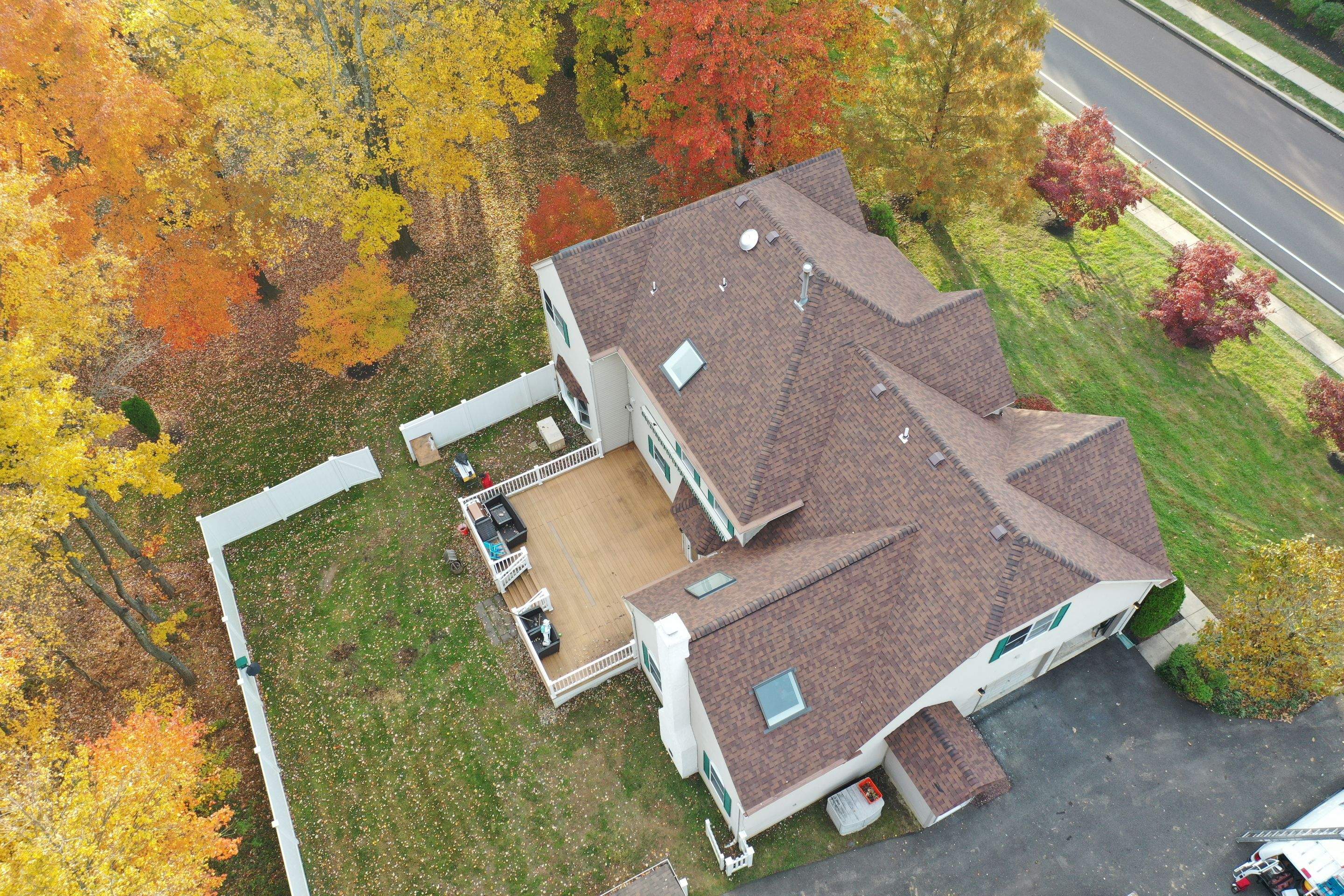 Roofing Installation using CertainTeed Landmark - Burnt Sienna by Storm Guard of Ches-Mont PA