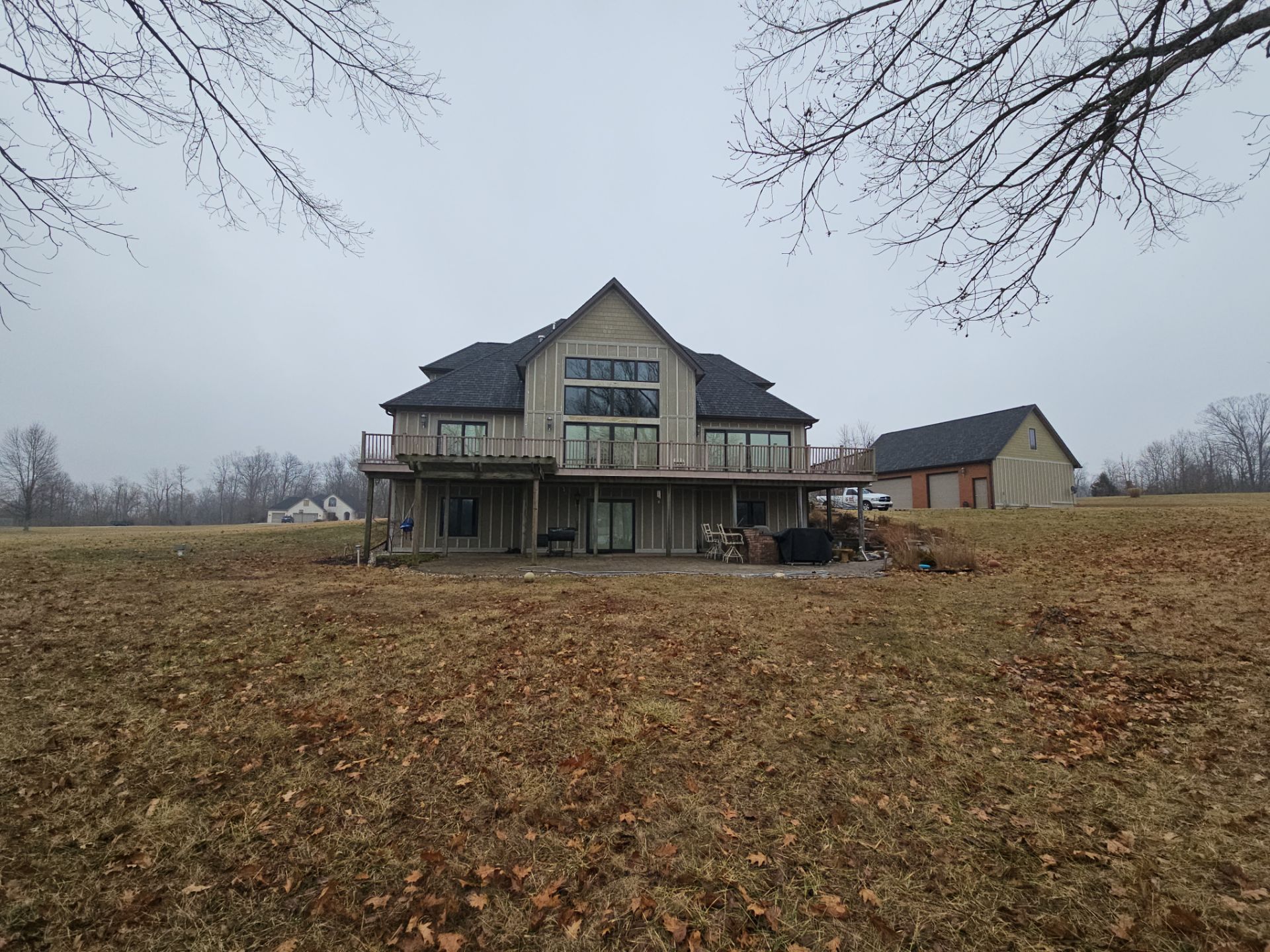 Siding Installation using James Hardie Board & Batten and James Hardie Shakes by Koontz Construction