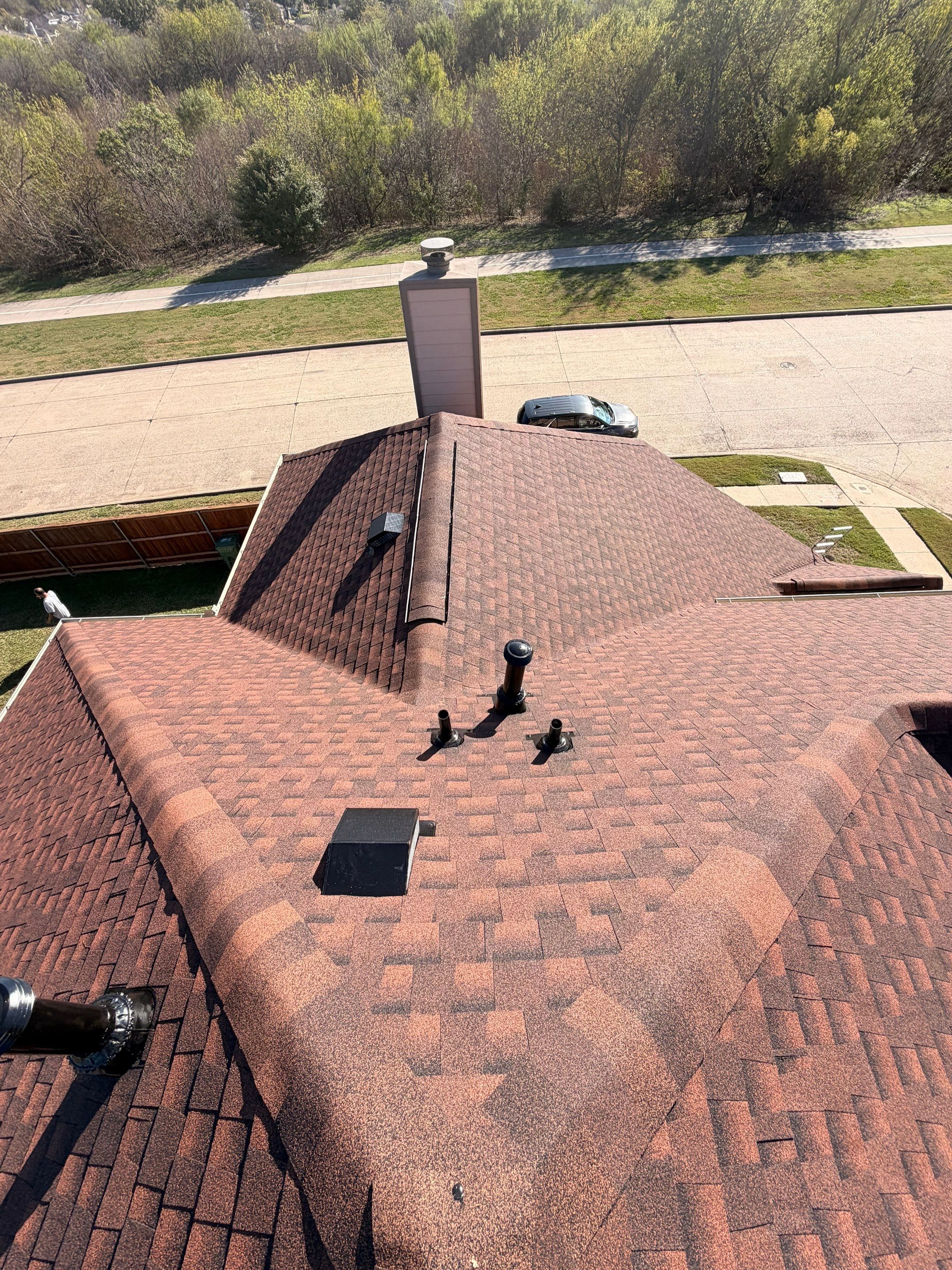 GAF Timberline HDZ - Hickory by Top Sun Roofing