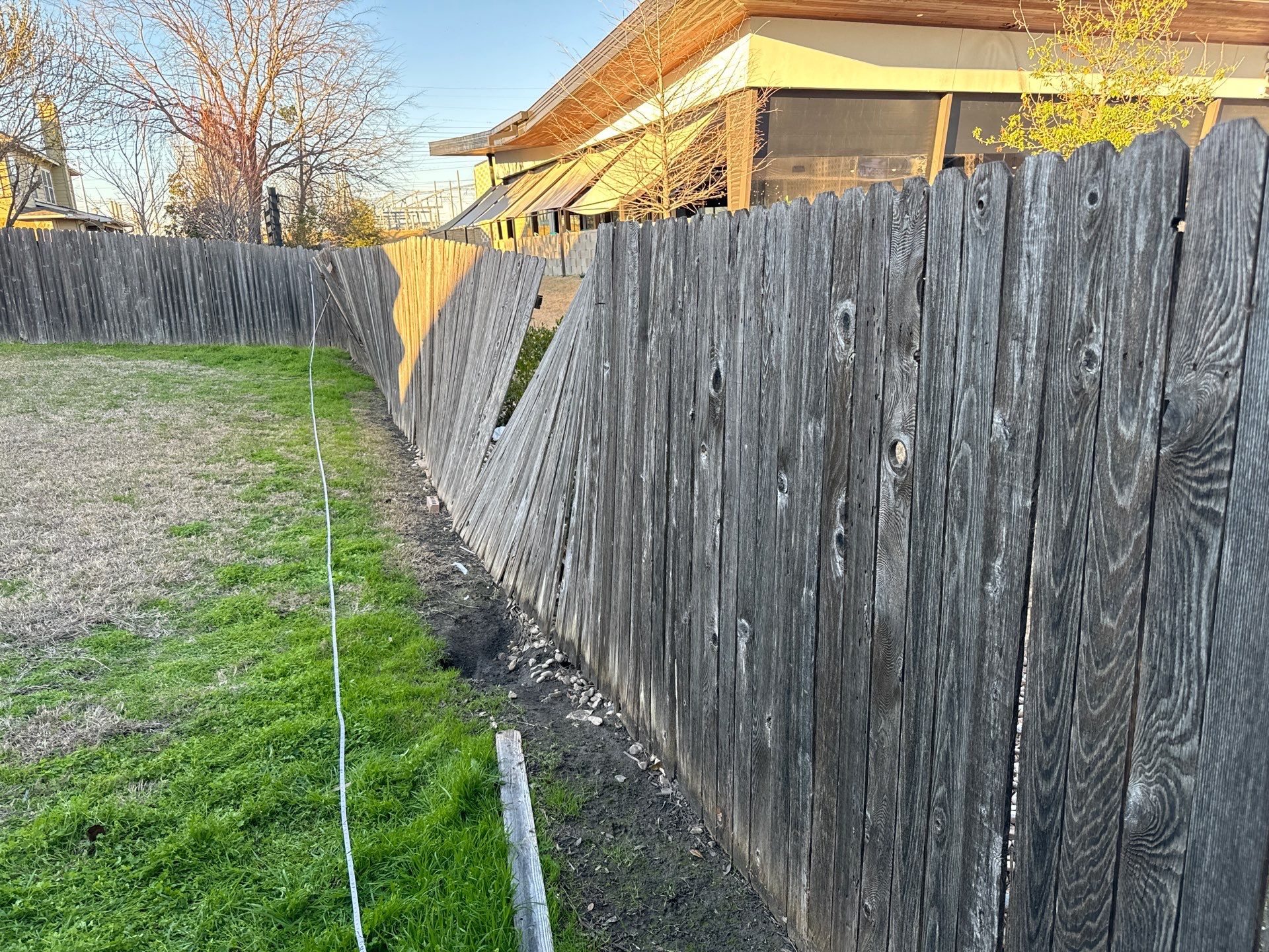 Custom Cedar Privacy Fence in Hutto by Rhino Home Care