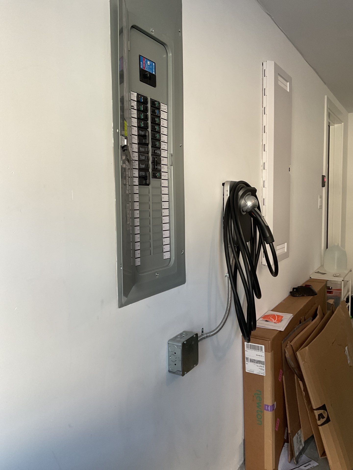 ChargePoint Home Flex Installed with New 60A Circuit by ZAM Electric