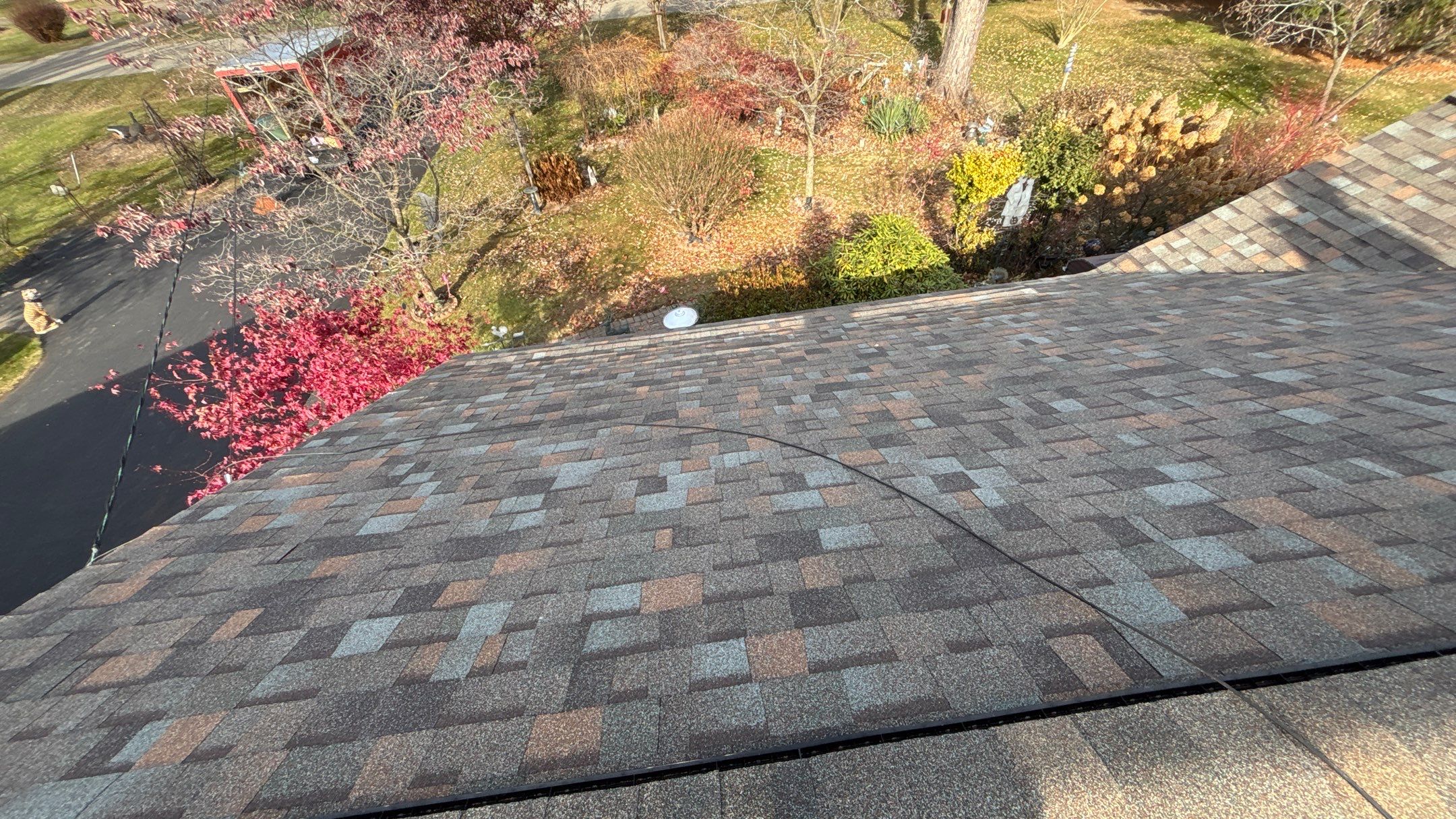 Roof Replacement using Owens Corning Aged Copper by 180 Contractors