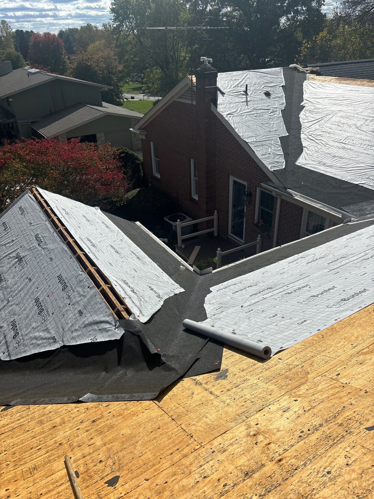 Residential Roofing Installation using Timberline UHDZ Shingles - Pewter Gray by RoofX 