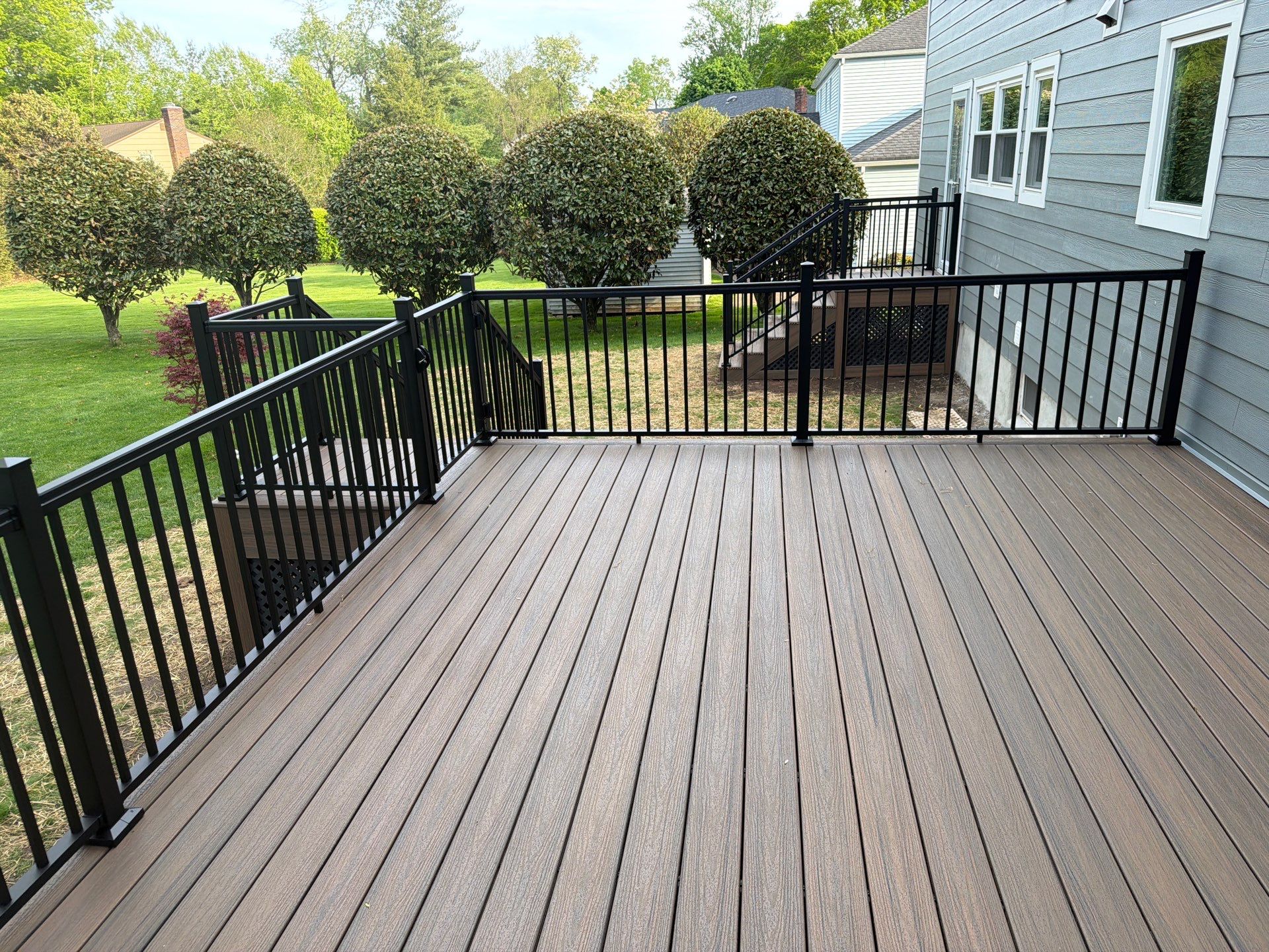 Deck and Landing Resurfacing in Florham Park, New Jersey by deck guardian