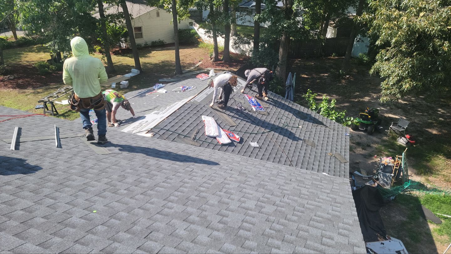 Roof Installation using GAF Timberline HDZ by ExteriorPros