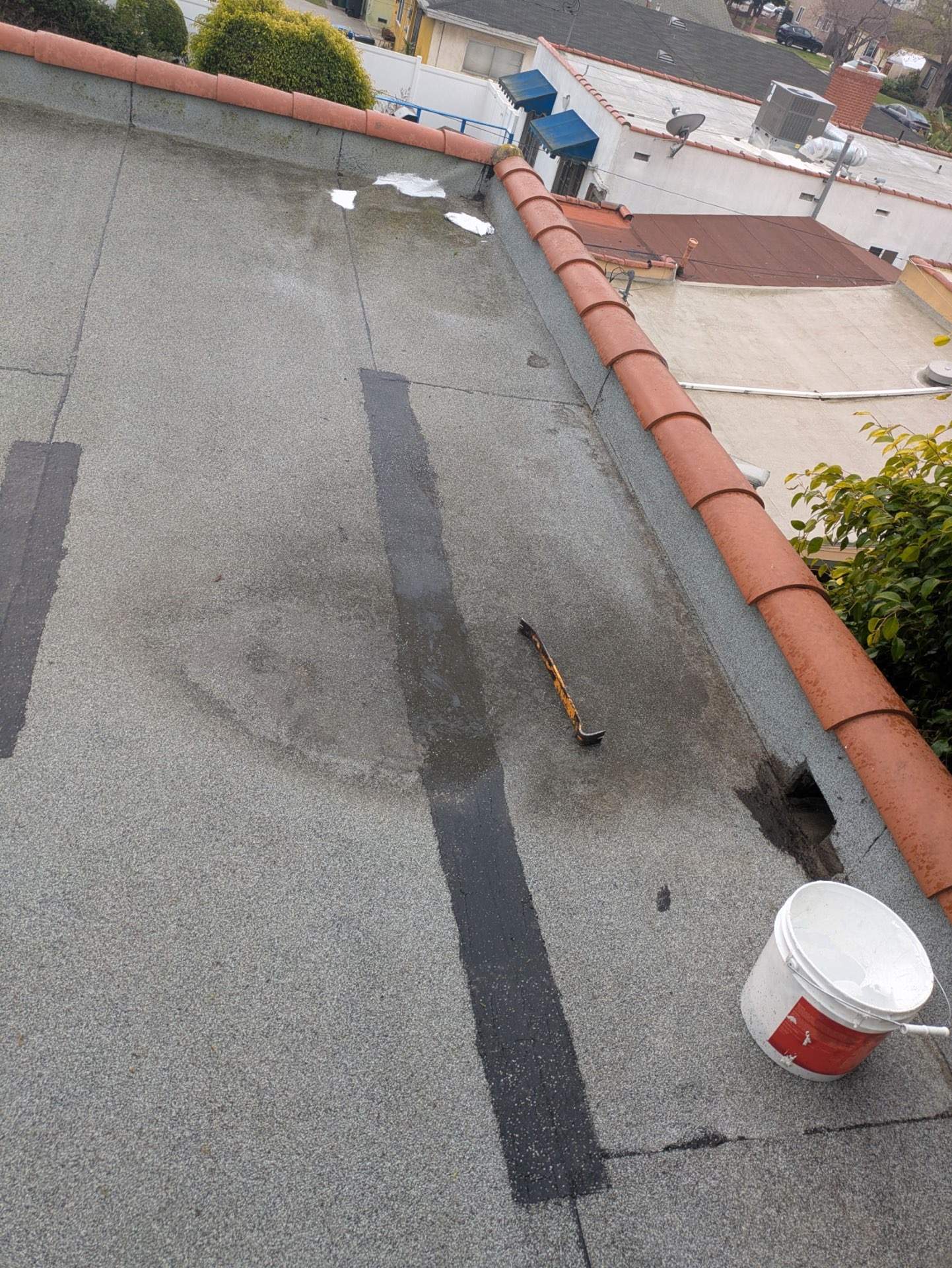 Commercial Silicone Roof System using ASC Silicone Membrane by Hull Brothers Roofing