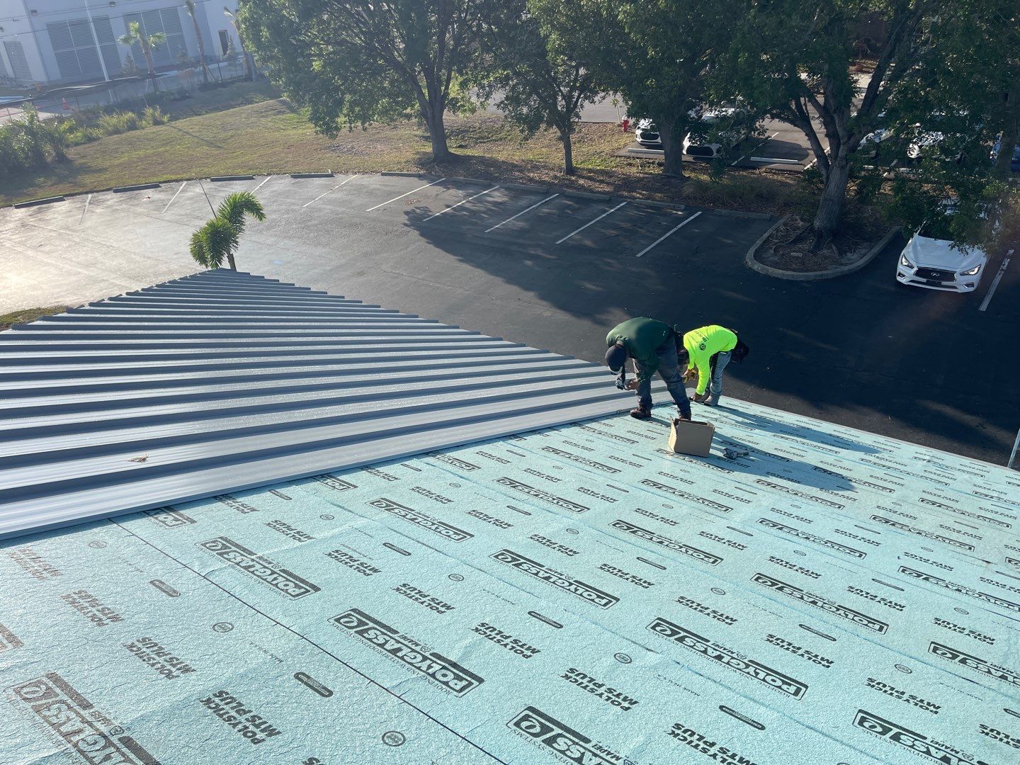 Commercial Standing Seam Metal Replacement in Fort Myers, FL by International Roofing