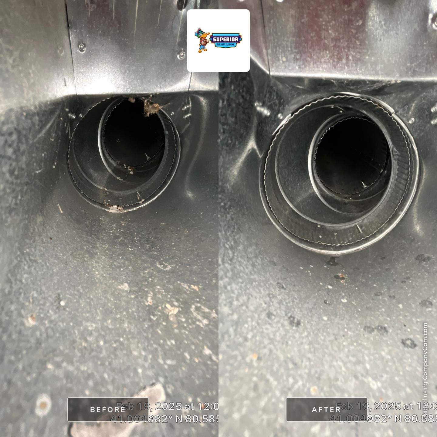Air Duct Cleaning With a Vacuum Truck in Youngstown, OH by Superior Air Duct Cleaning