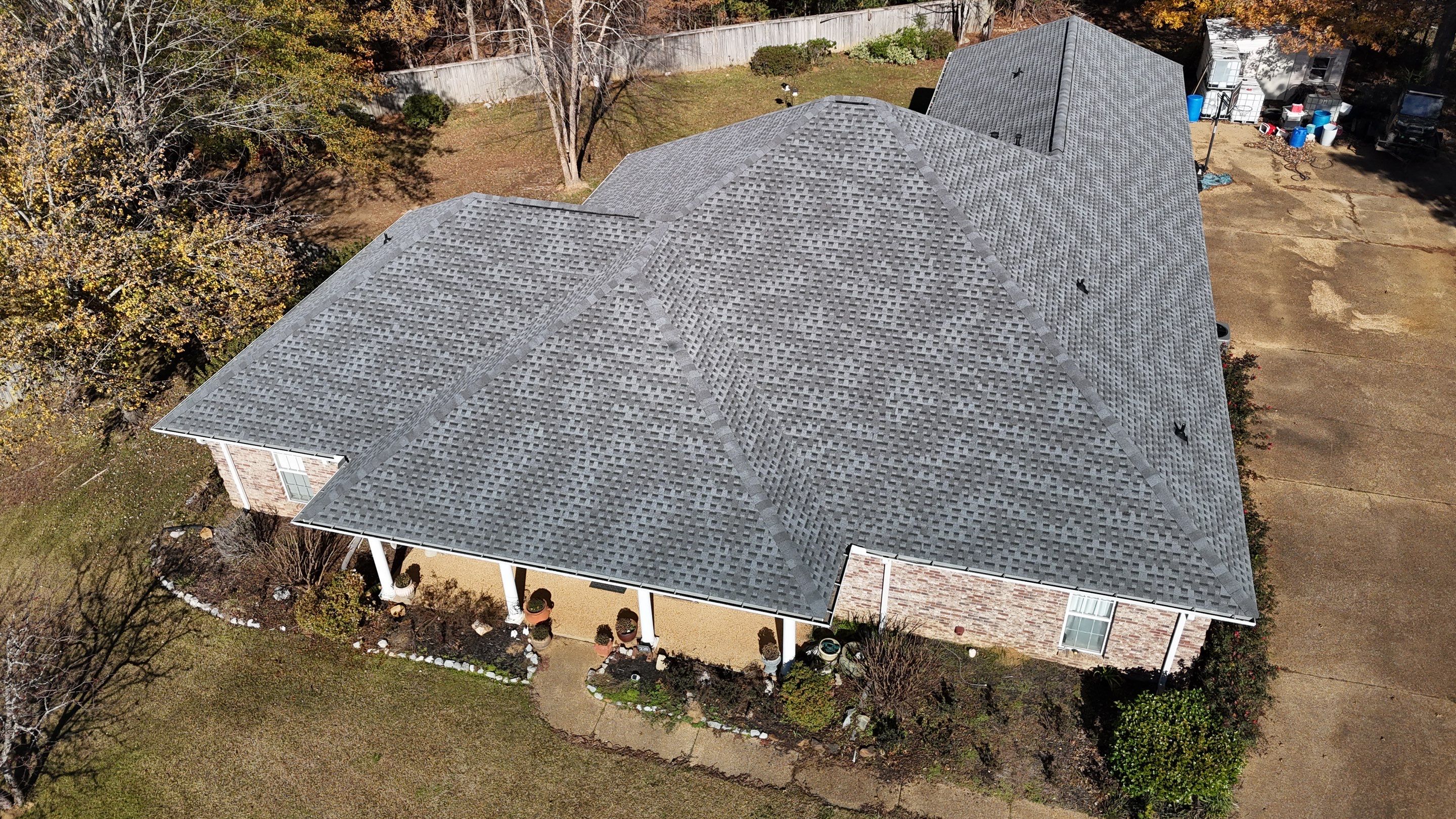 GAF 50-Year Pewter Gray by Roberson Construction LLC