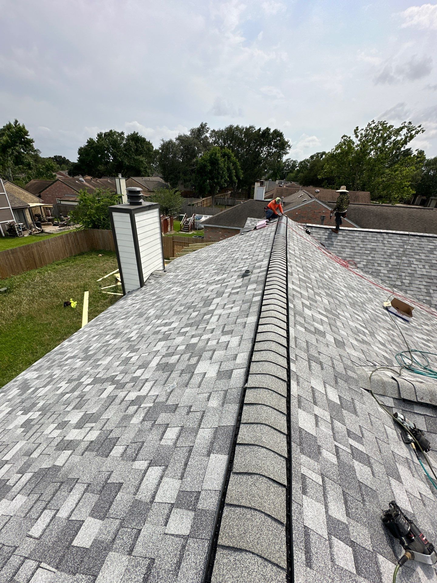Project in Katy by Motion Roofing