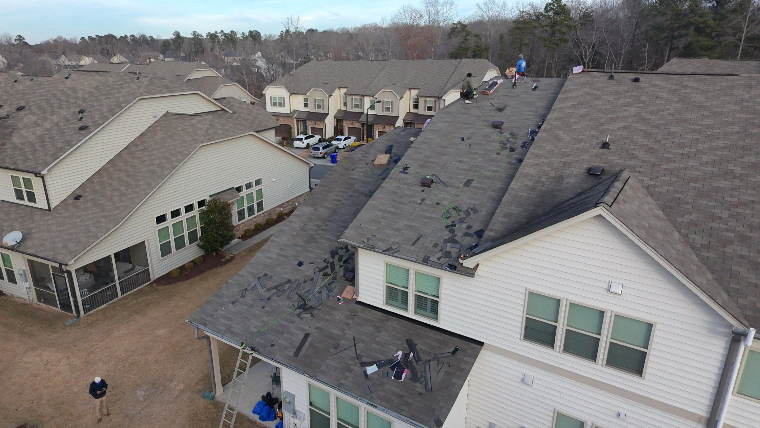 Residential Roof Replacement and Shingle Installation in Hillsborough by Carolina Professional Roofing, Inc