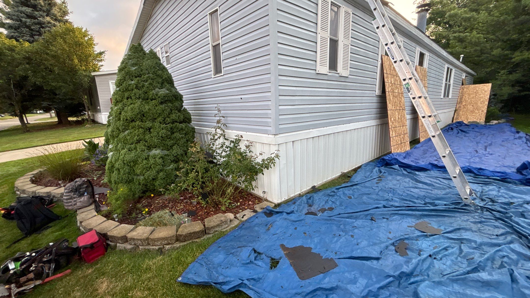 Roof Replacement using Owens Corning Sierra Gray by 180 Contractors