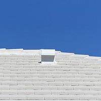Boral Saxony 900 Ultra White  by Total Roofing System The Metal Roof Experts