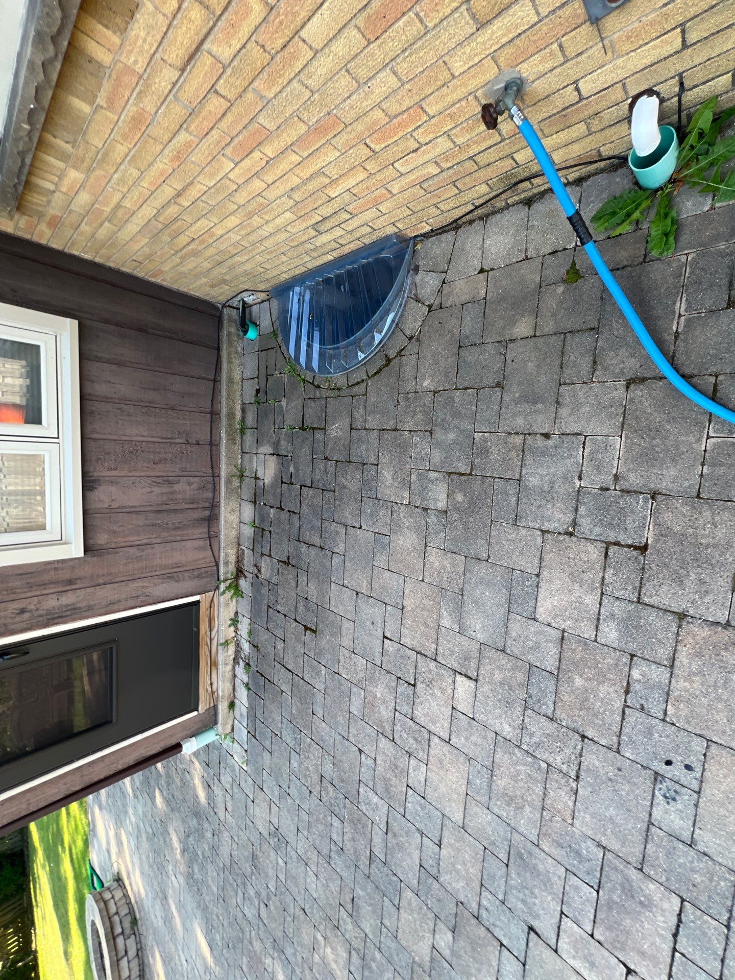 Brick Paver cleaning and sealing by Northern Power Washing LLC.