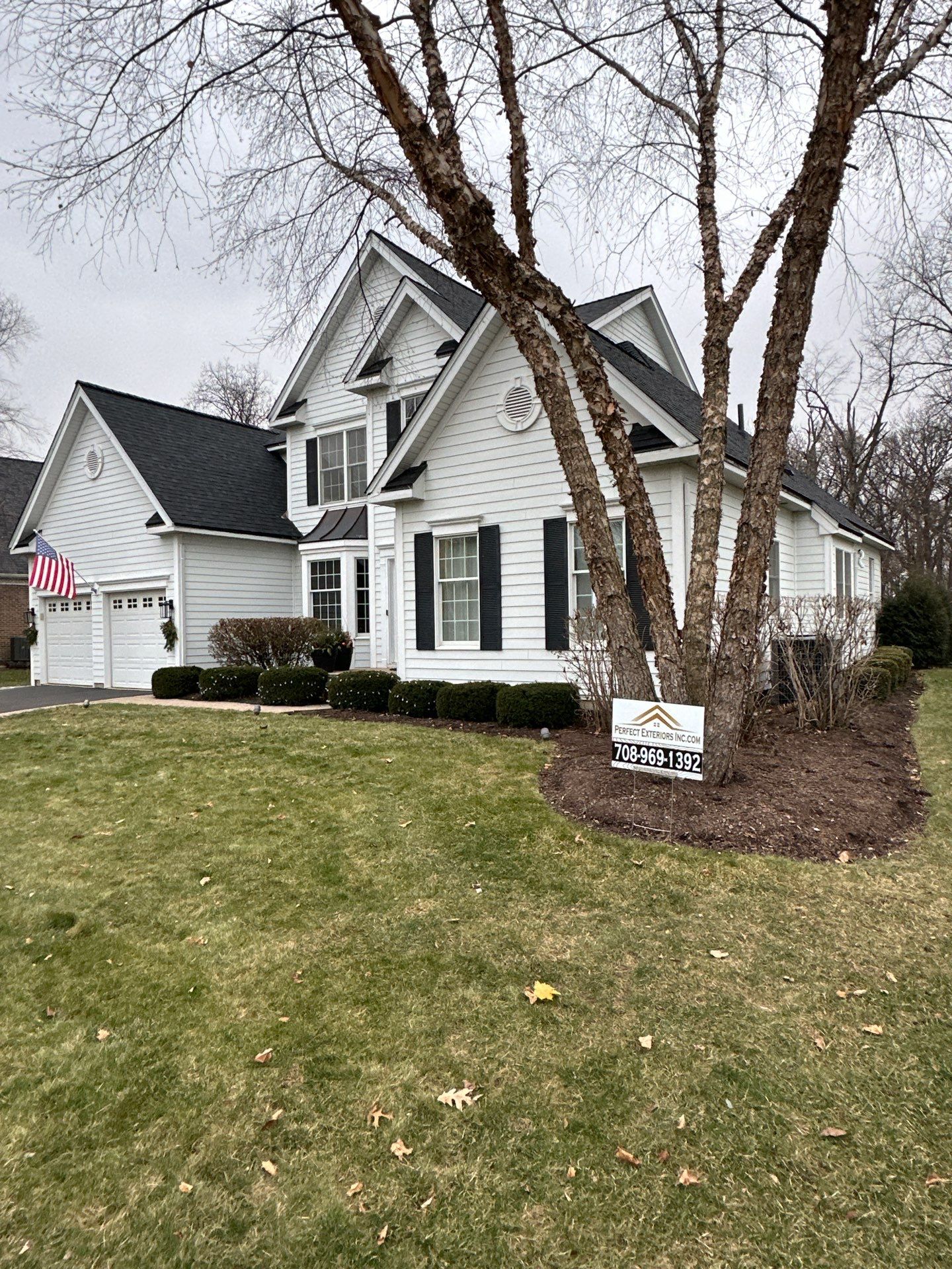 Residential Roofing Installation using Owens Corning  by Perfect Exteriors Inc. 
