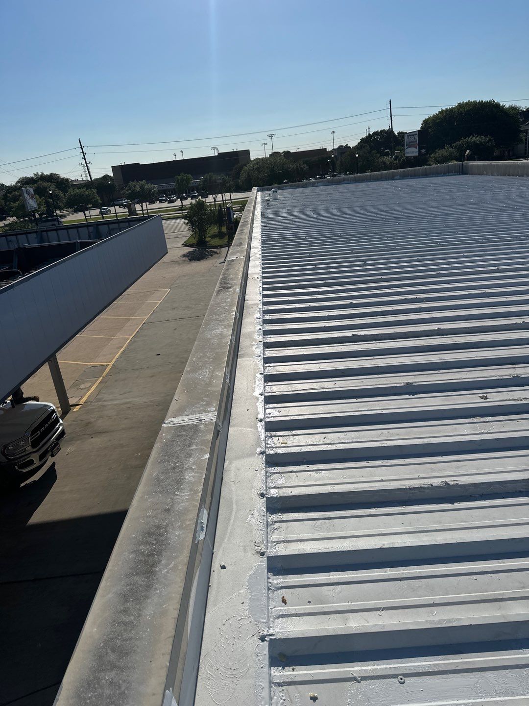 Commercial Roofing Repair using Metal by Roof Repair Company