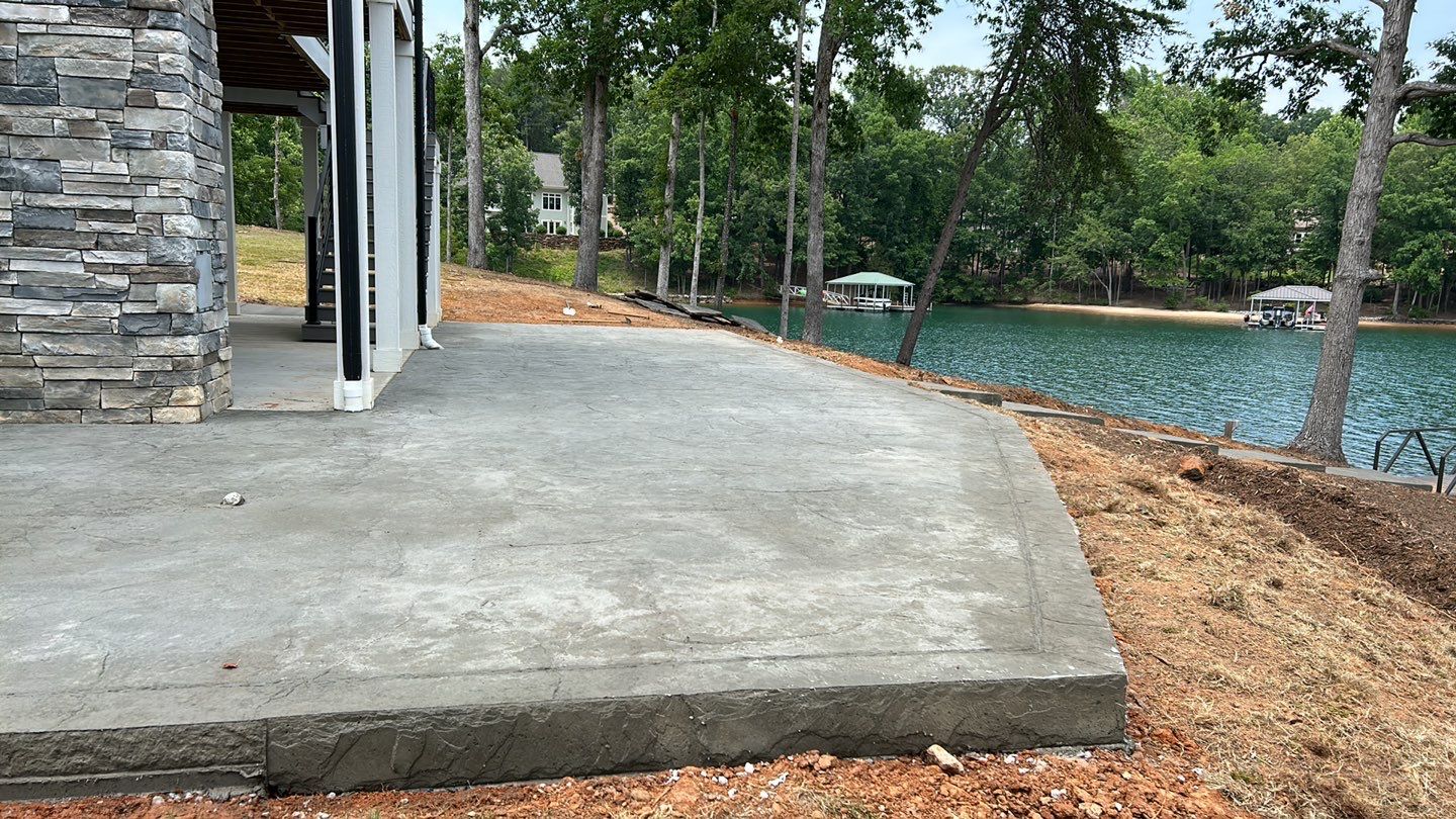 Stamped Concrete Patio by Xtreme Concrete Services