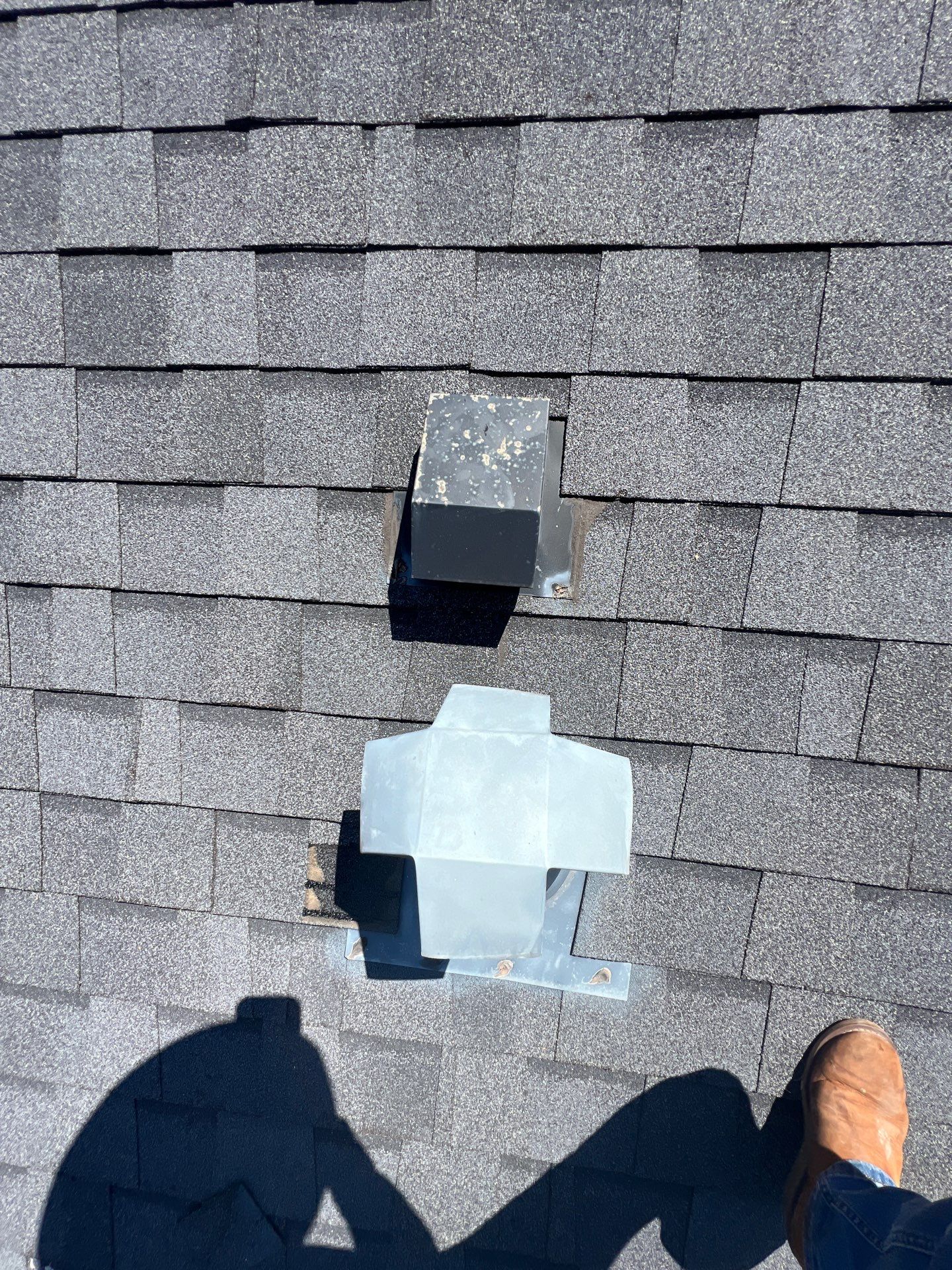 Hail Damage using Owen's Corning Duration (Lifetime) Shingles by Roof Repair Company