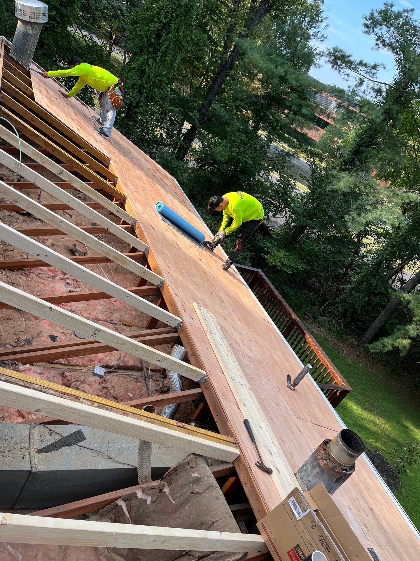 Reston: Roof Replacement with CertainTeed Landmark Pro Designer Shingles in Max Def Moire Black by RM Banning, Inc.