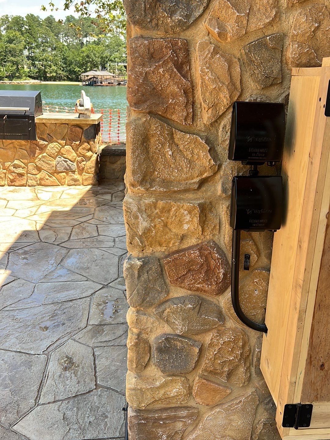 Stamped Concrete Pavilion Slab by Xtreme Concrete Services