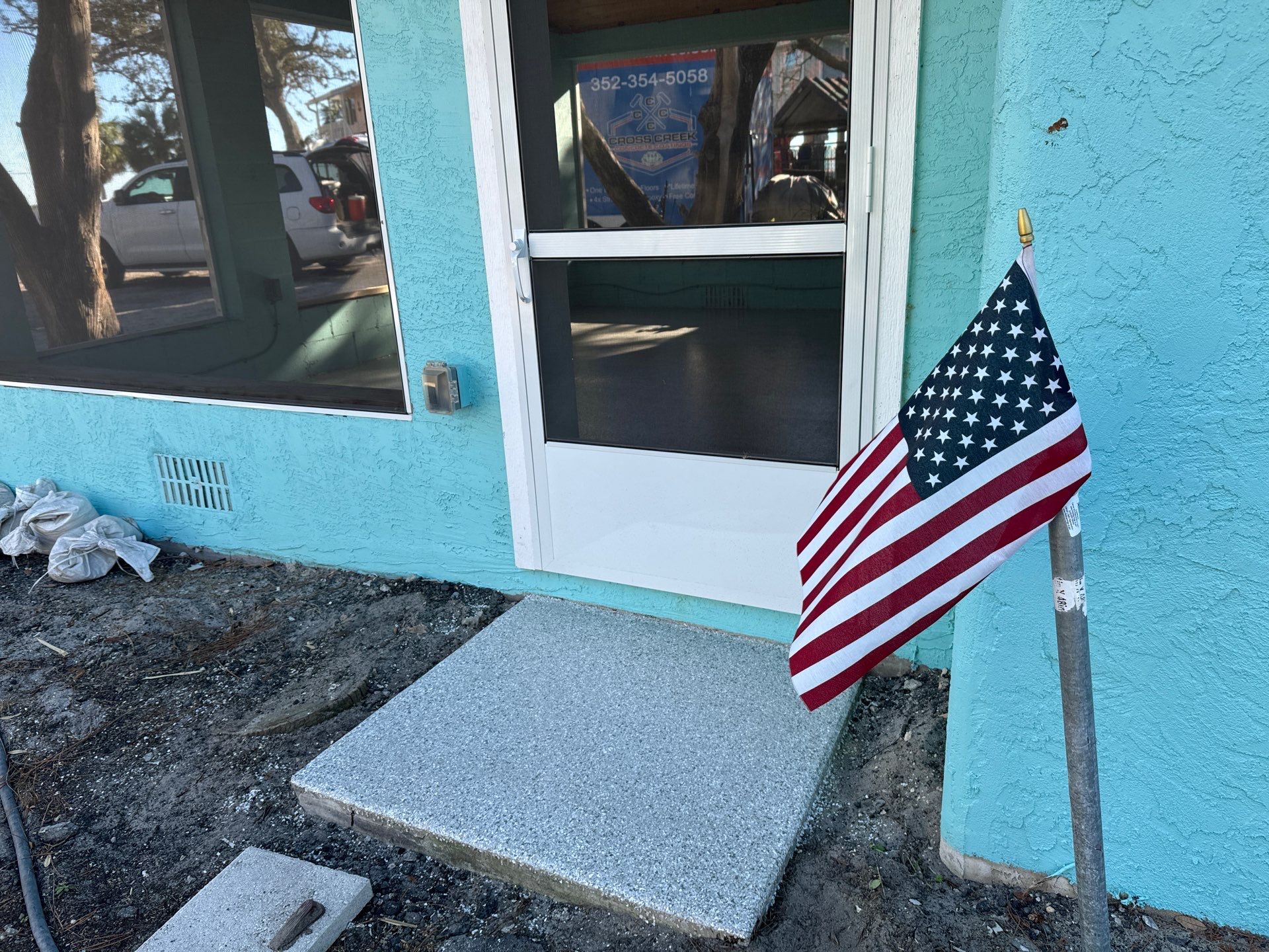Interior  in Cedar Key, FL in Mount Everest by Cross Creek Concrete Coatings