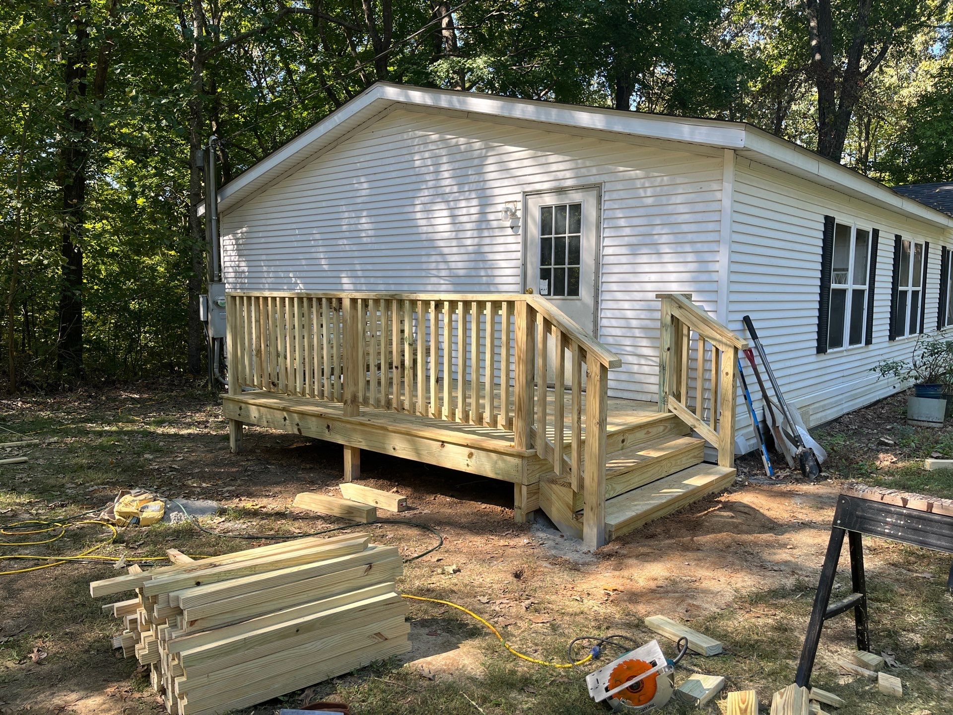 Deck Remodel by Skilled Construction LLC
