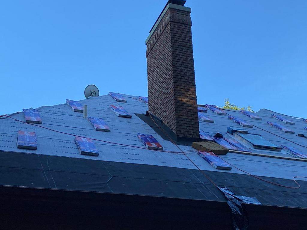 Residential Roofing Installation using GAF Timberline HDZ Barkwood by Nitro Roofing and Construction