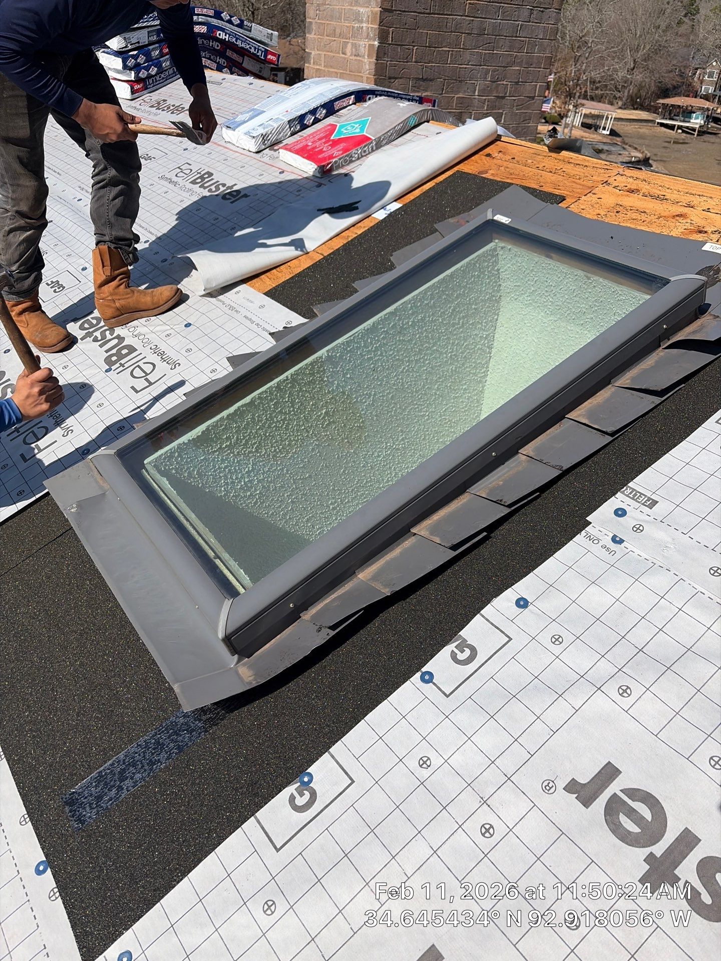 GAF Timberline HDZ Shingle Roof Installation in Hot Springs Village by Temple Roofing and Exteriors