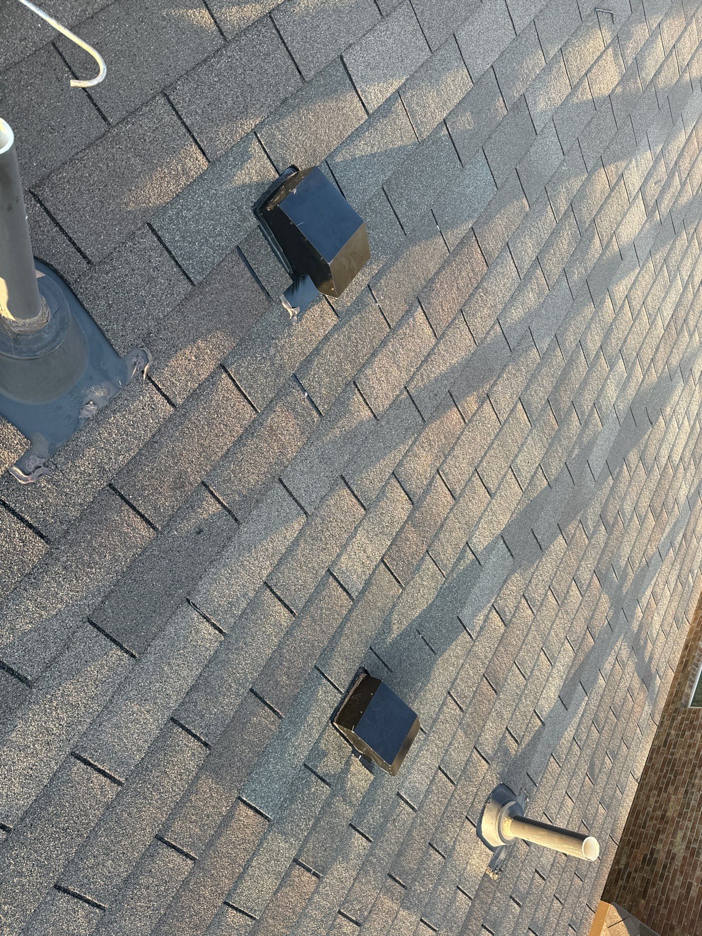 Hail Damage using Owen's Corning Duration (Lifetime) Shingles by Roof Repair Company