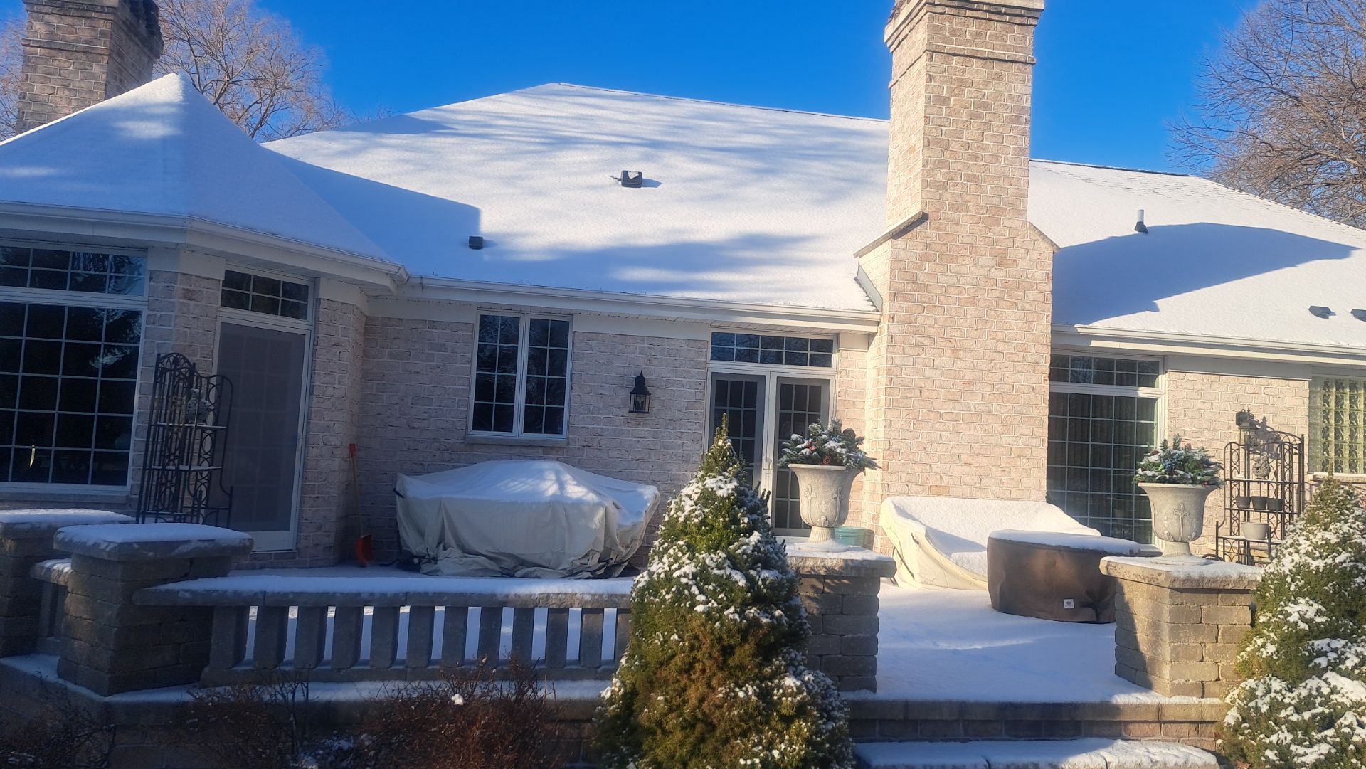 Classic Stucco Beauty  by Gellings Roofing & Siding