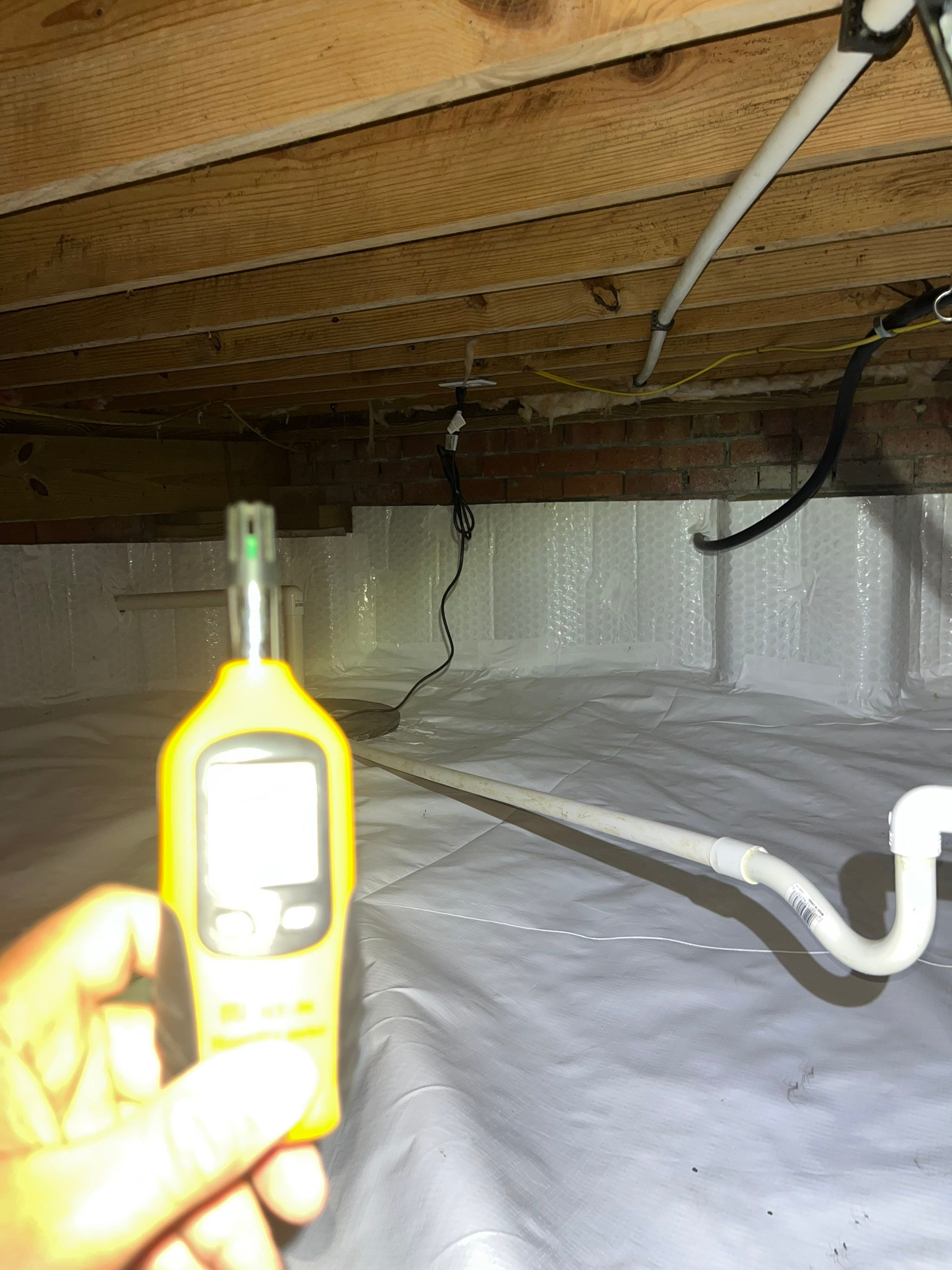 Impact Choice Encapsulation with French Drain and Crawlspace Doors by Impact Crawlspace