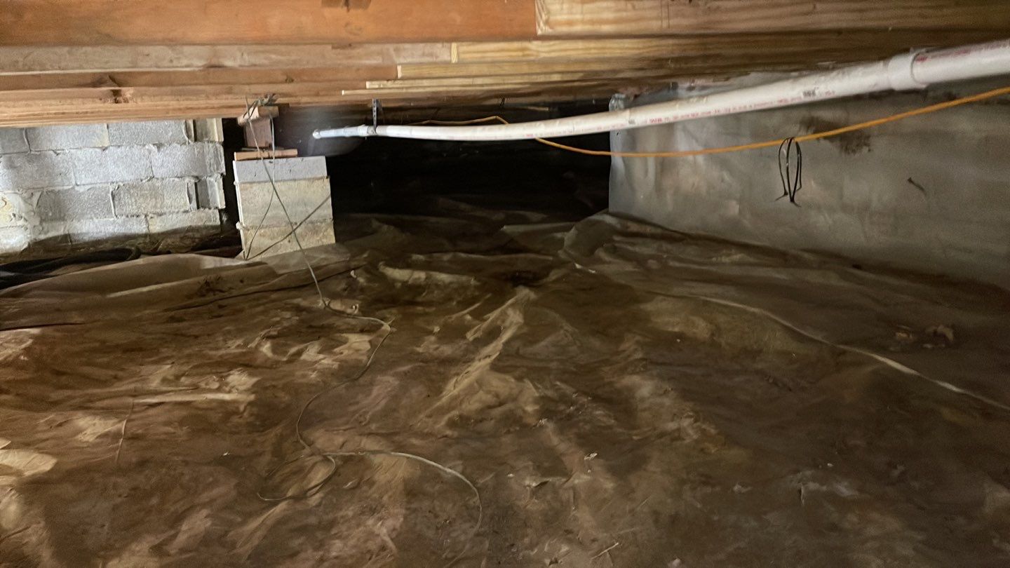 Shallow Waterproofing System and Crawl Space Repairs by Toledo Basement Repair