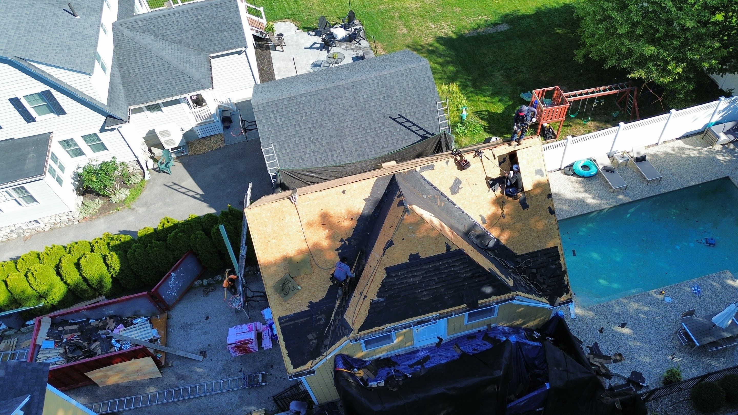 Roof & EPDM Flat Roof Installation – Andover, MA by Mighty Dog Roofing of Greater Middlesex County