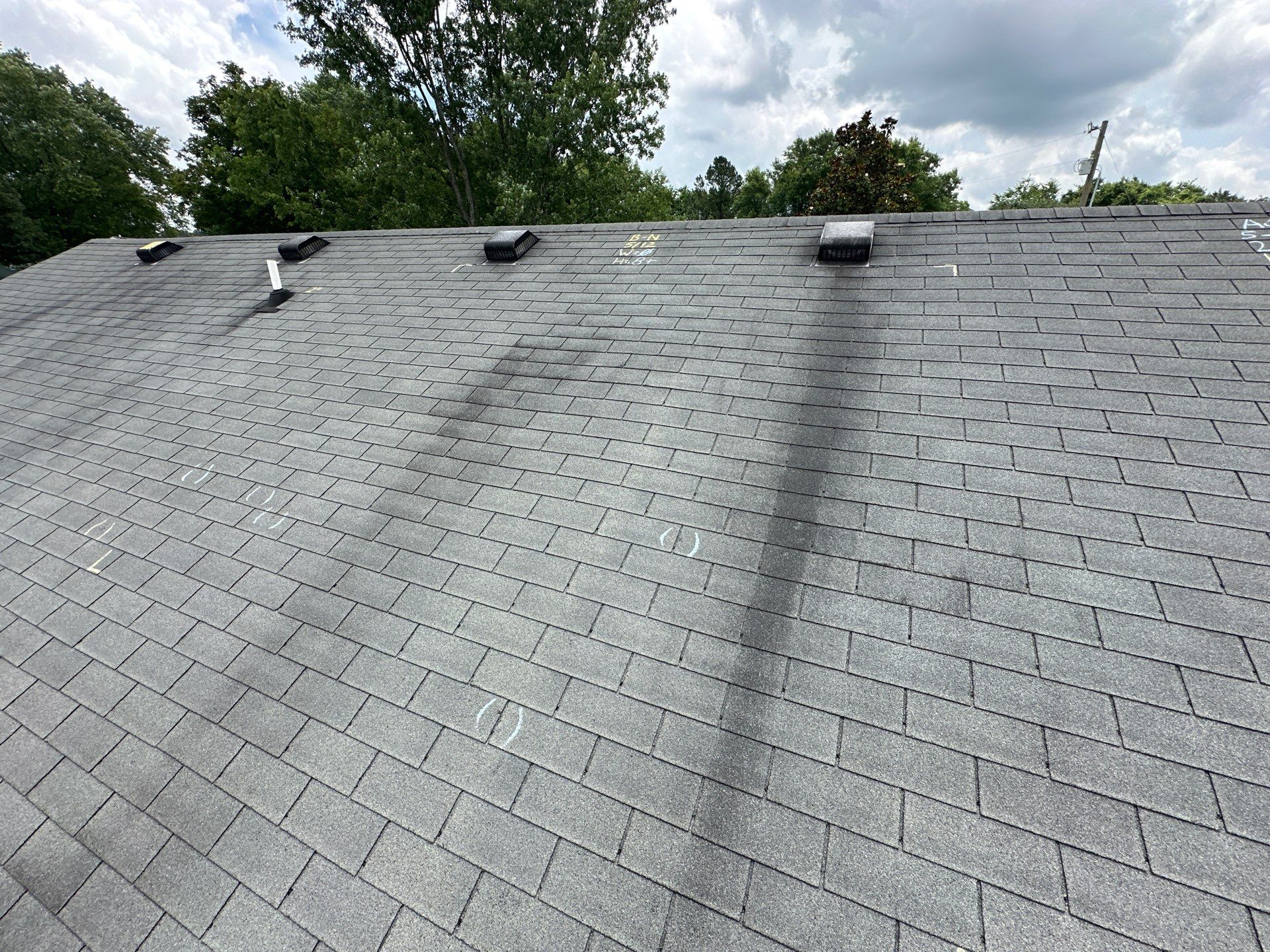 Solid Hail Damage - 3 Tab by Paragon Roofing