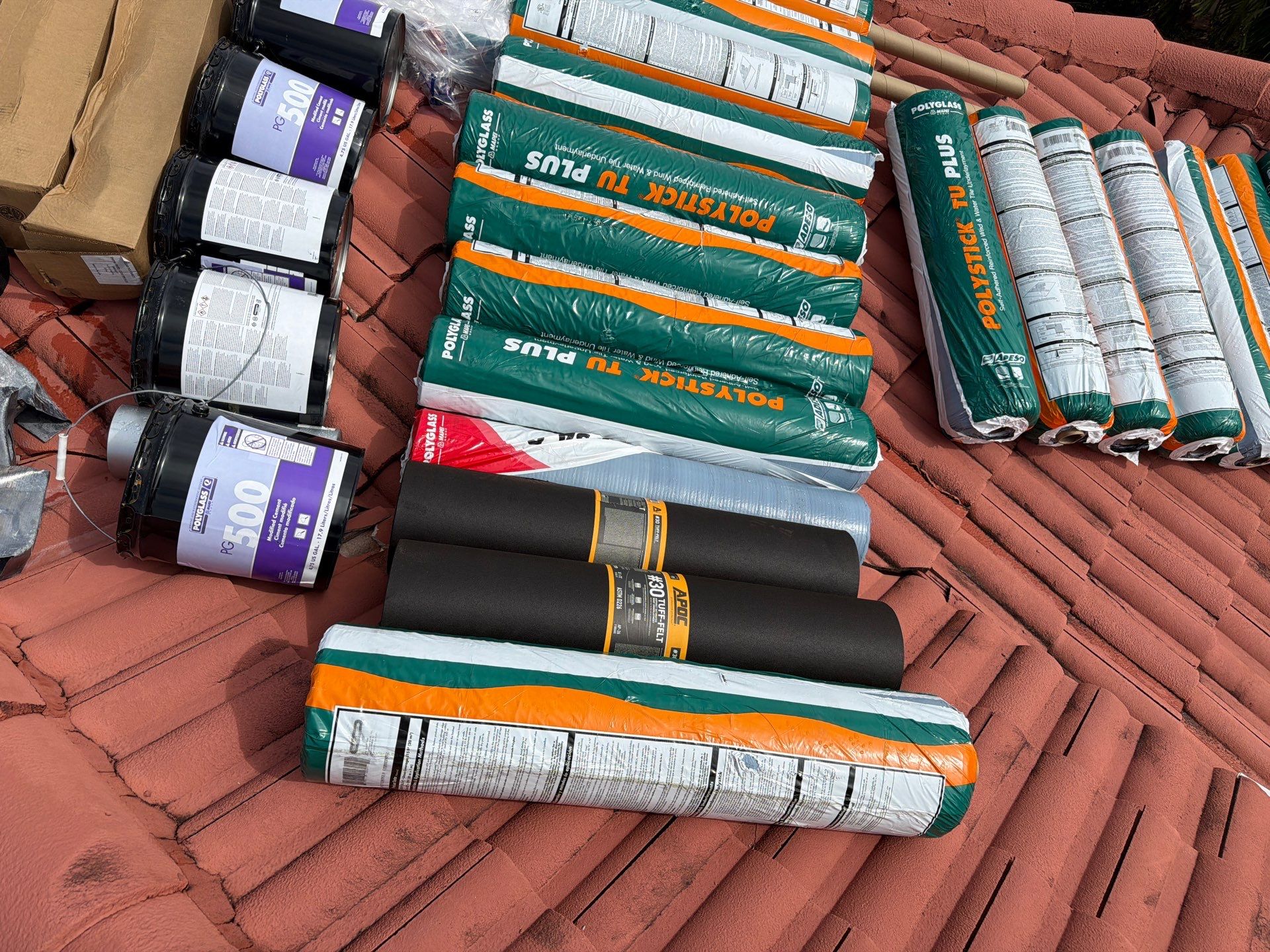 Residential Roofing Installation using Crown by BLUES BROTHERS CONSTRUCTION CORP