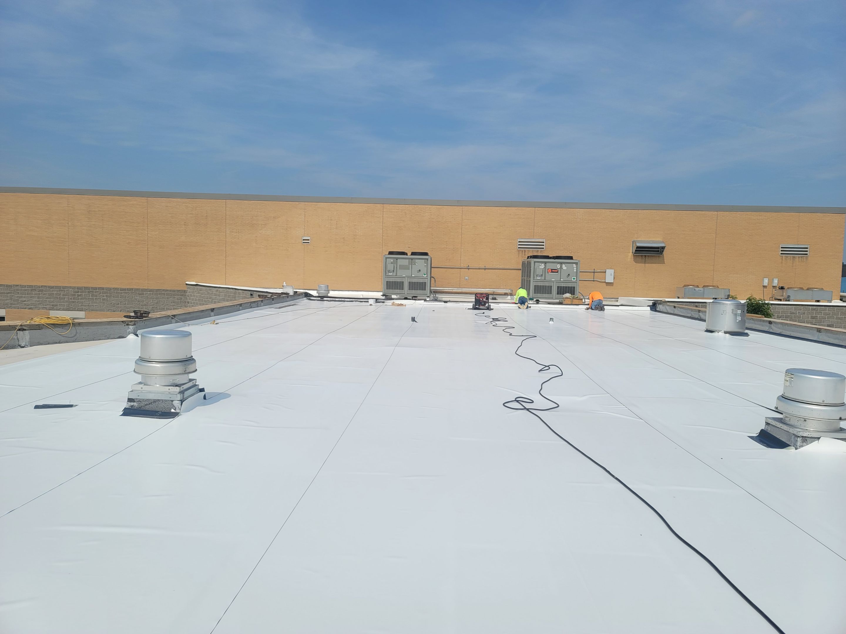 Choctaw Nation Hospital - Med Surg Building by Hostetler Roofing
